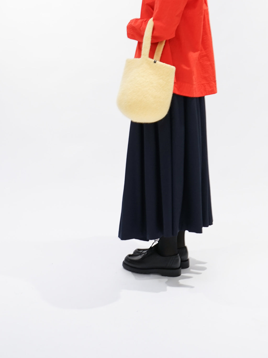 Namu Shop - cecilie telle Small Bucket Bag - Light Yellow