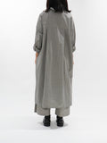 Namu Shop - Veritecoeur Tailored Collar Dress - Brown
