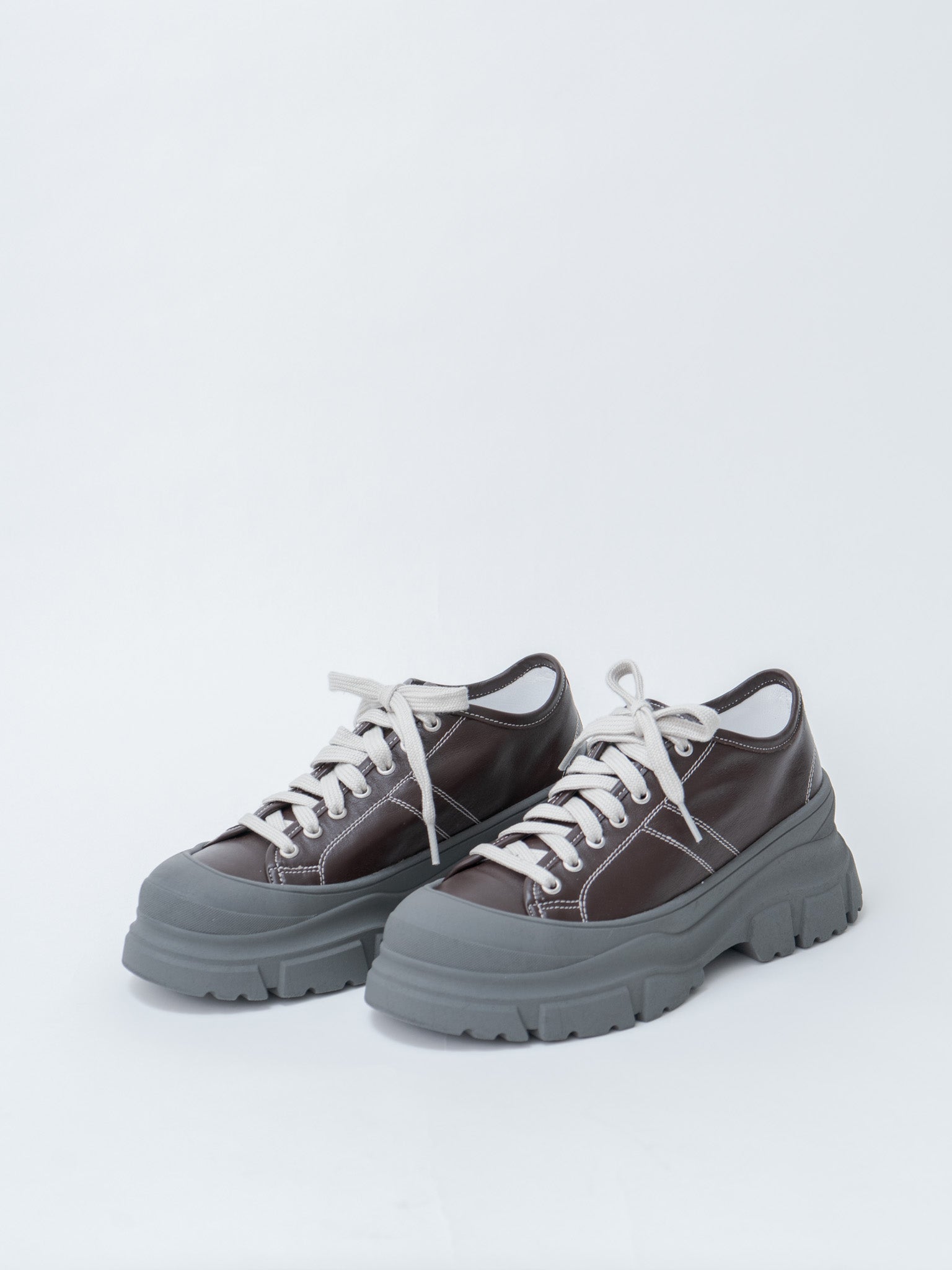 Namu Shop - Sofie D'Hoore Feat Sneakers - Cacao / Slate Outsole