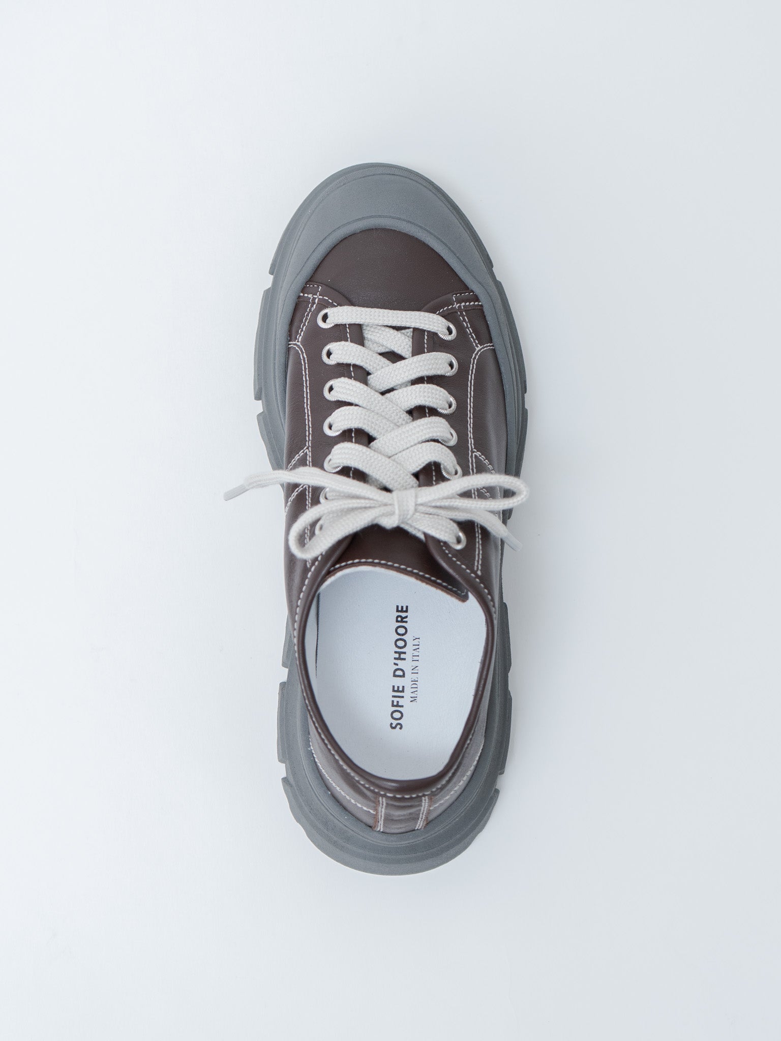 Namu Shop - Sofie D'Hoore Feat Sneakers - Cacao / Slate Outsole