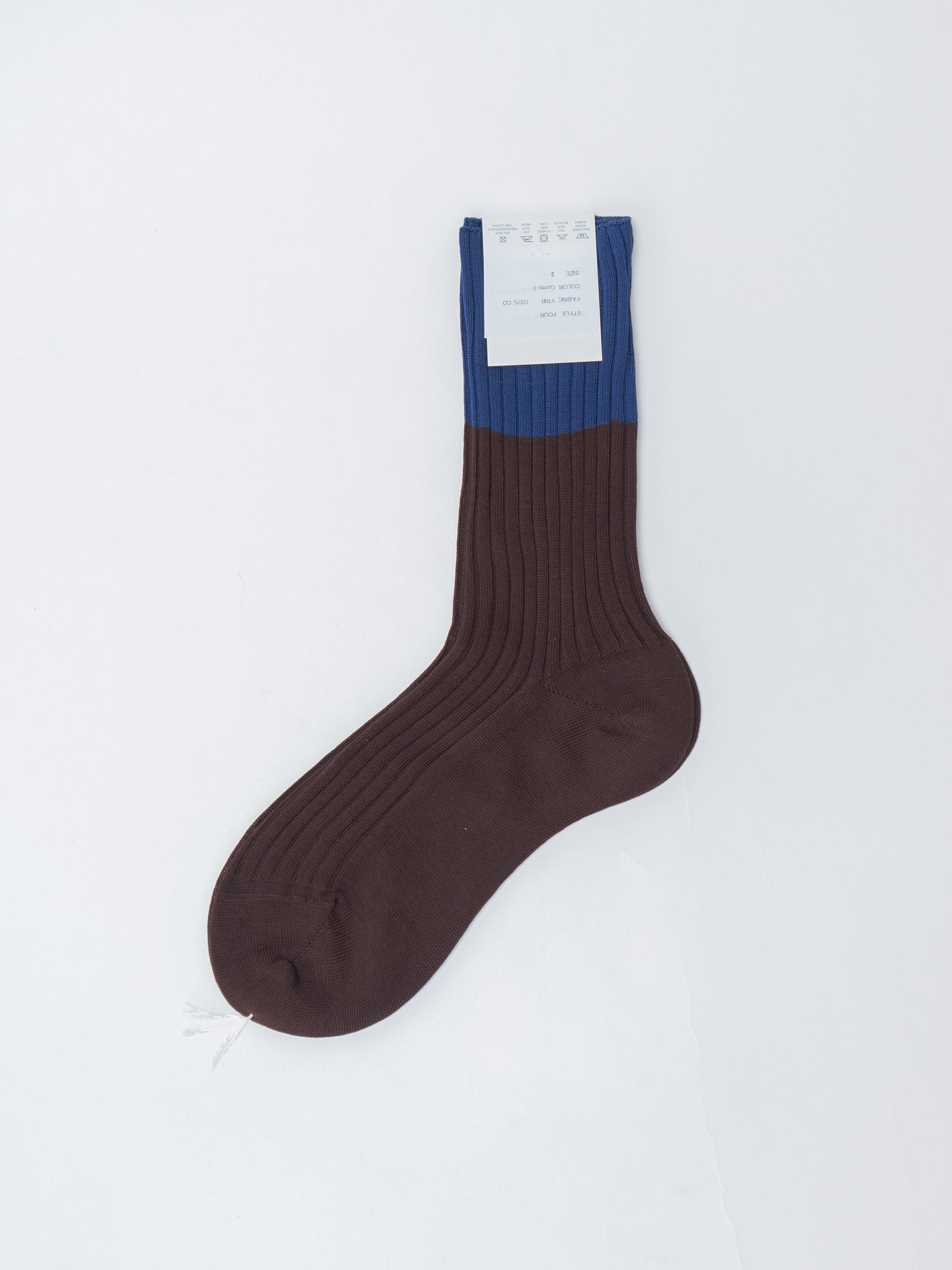 Namu Shop - Sofie D'Hoore Four Socks - Combi 3 - Dark Blue/Cacao