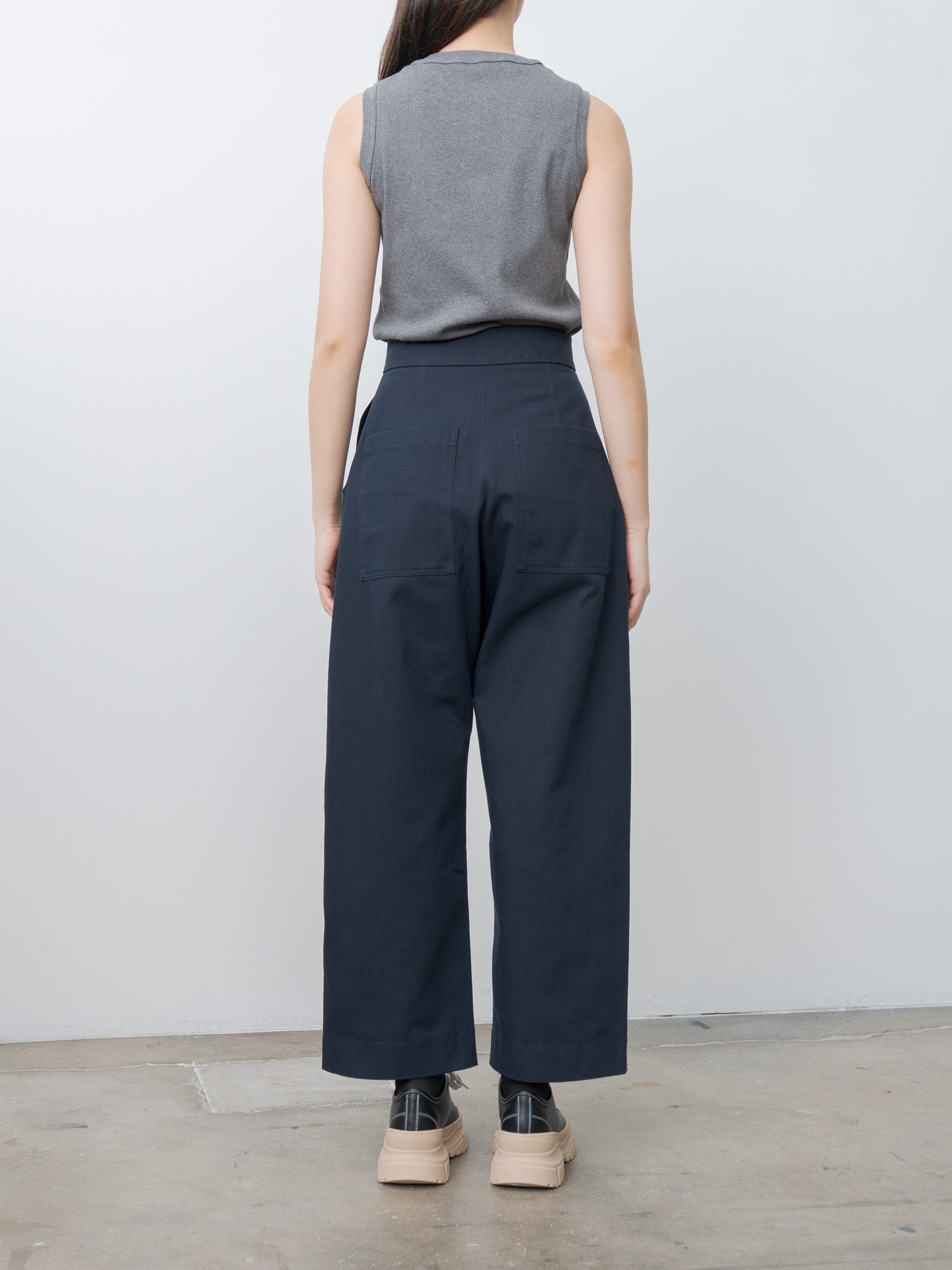 Namu Shop - Studio Nicholson DIOME Twist Seam Pants - Indigo