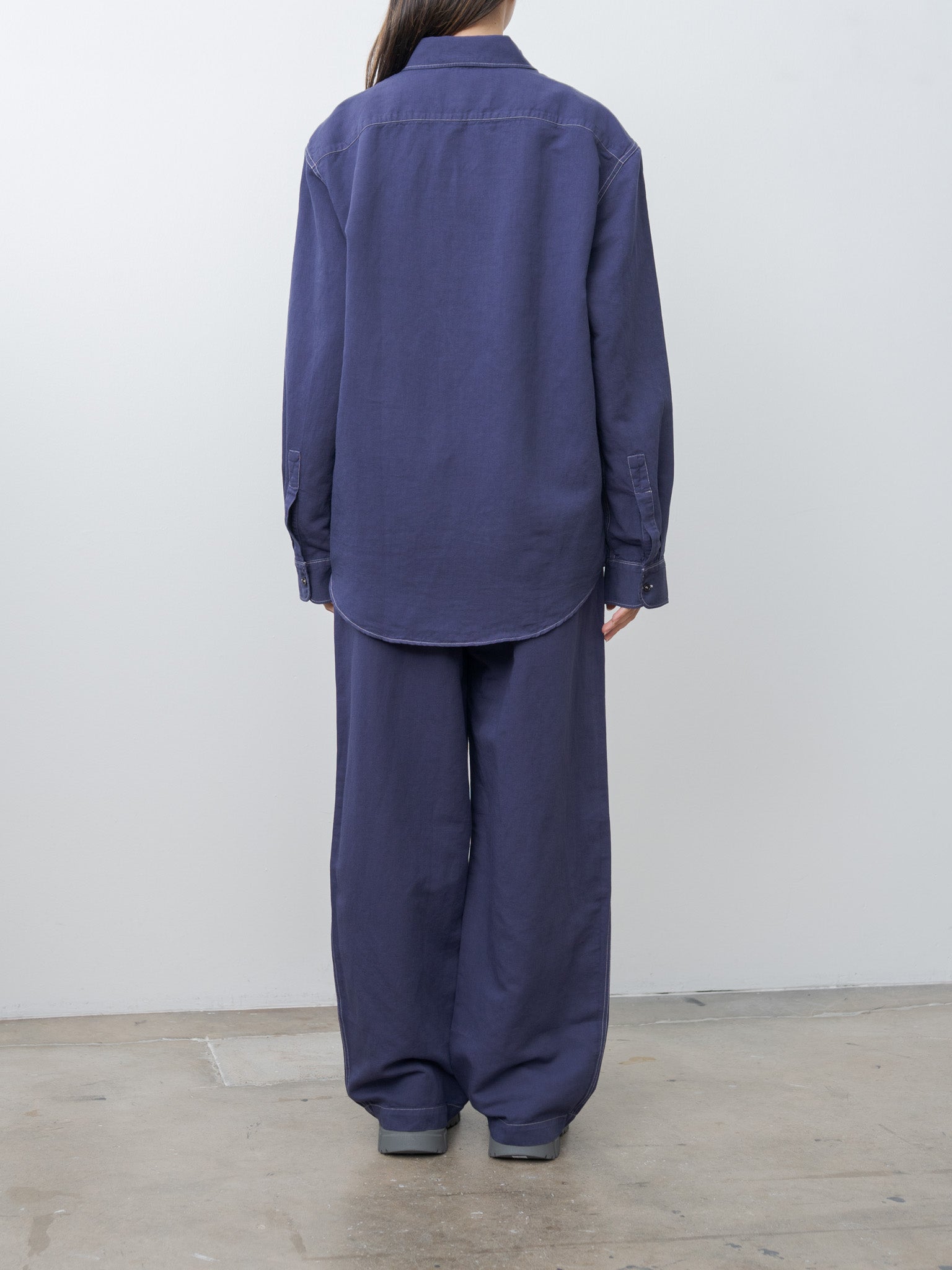 Namu Shop - Studio Nicholson SONNY Drawstring Pants - Indigo