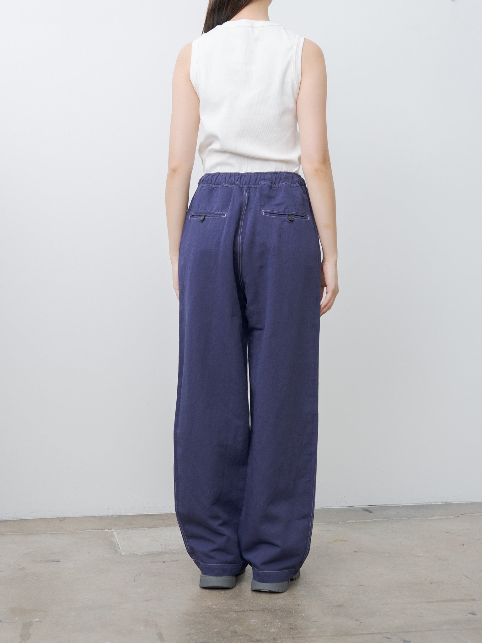 Namu Shop - Studio Nicholson SONNY Drawstring Pants - Indigo