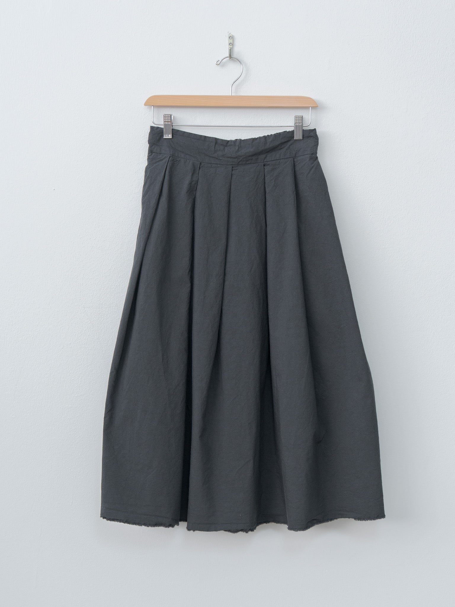 Namu Shop - Veritecoeur Tuck Skirt - Gray