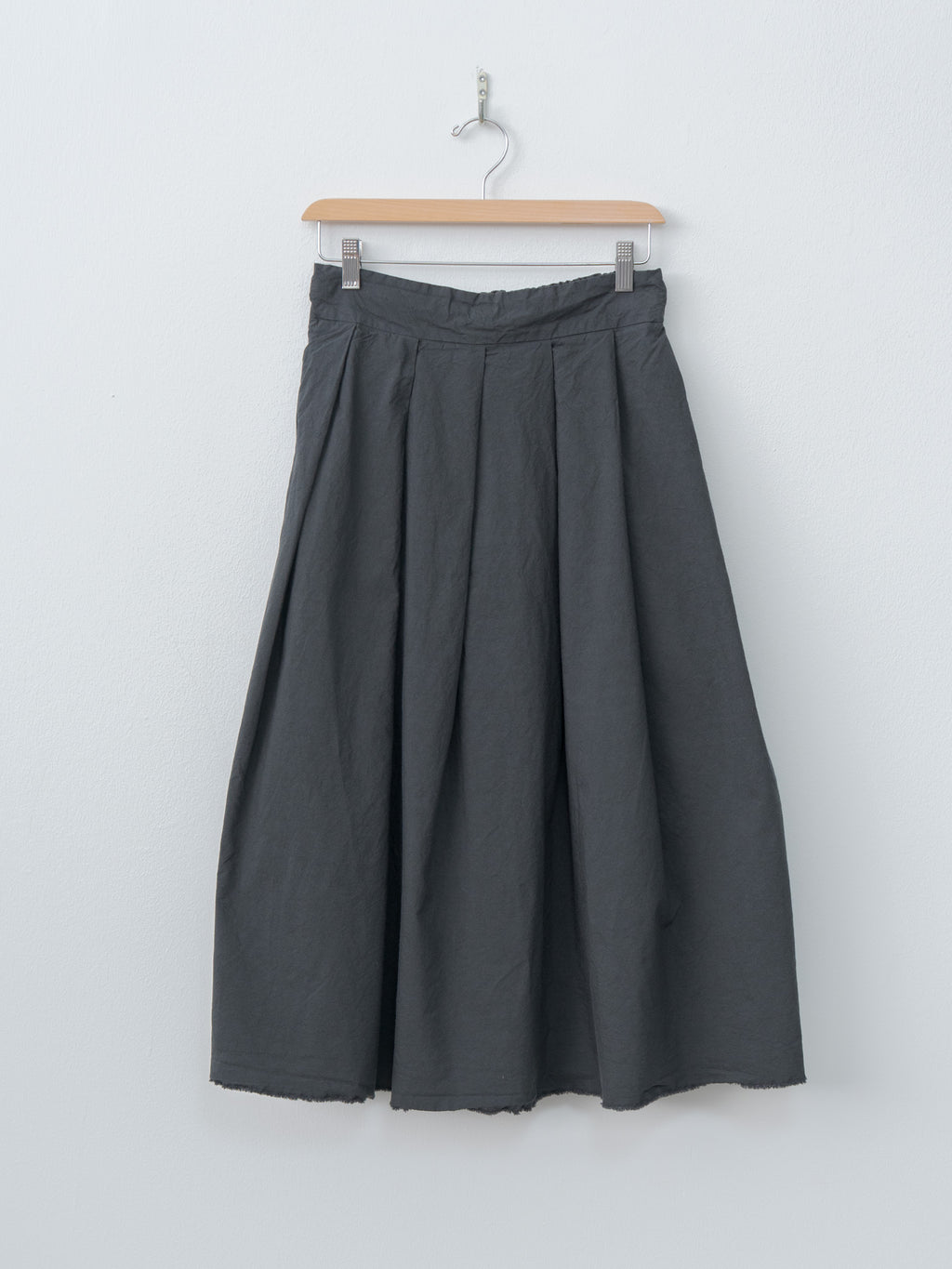 Namu Shop - Veritecoeur Tuck Skirt - Gray
