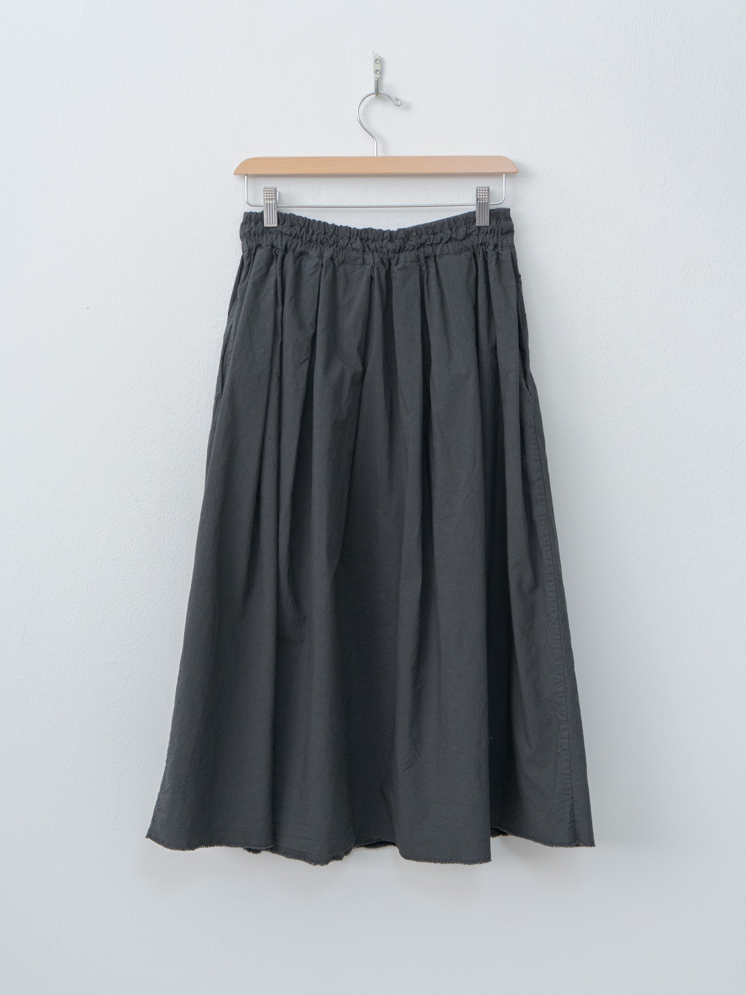 Namu Shop - Veritecoeur Tuck Skirt - Gray