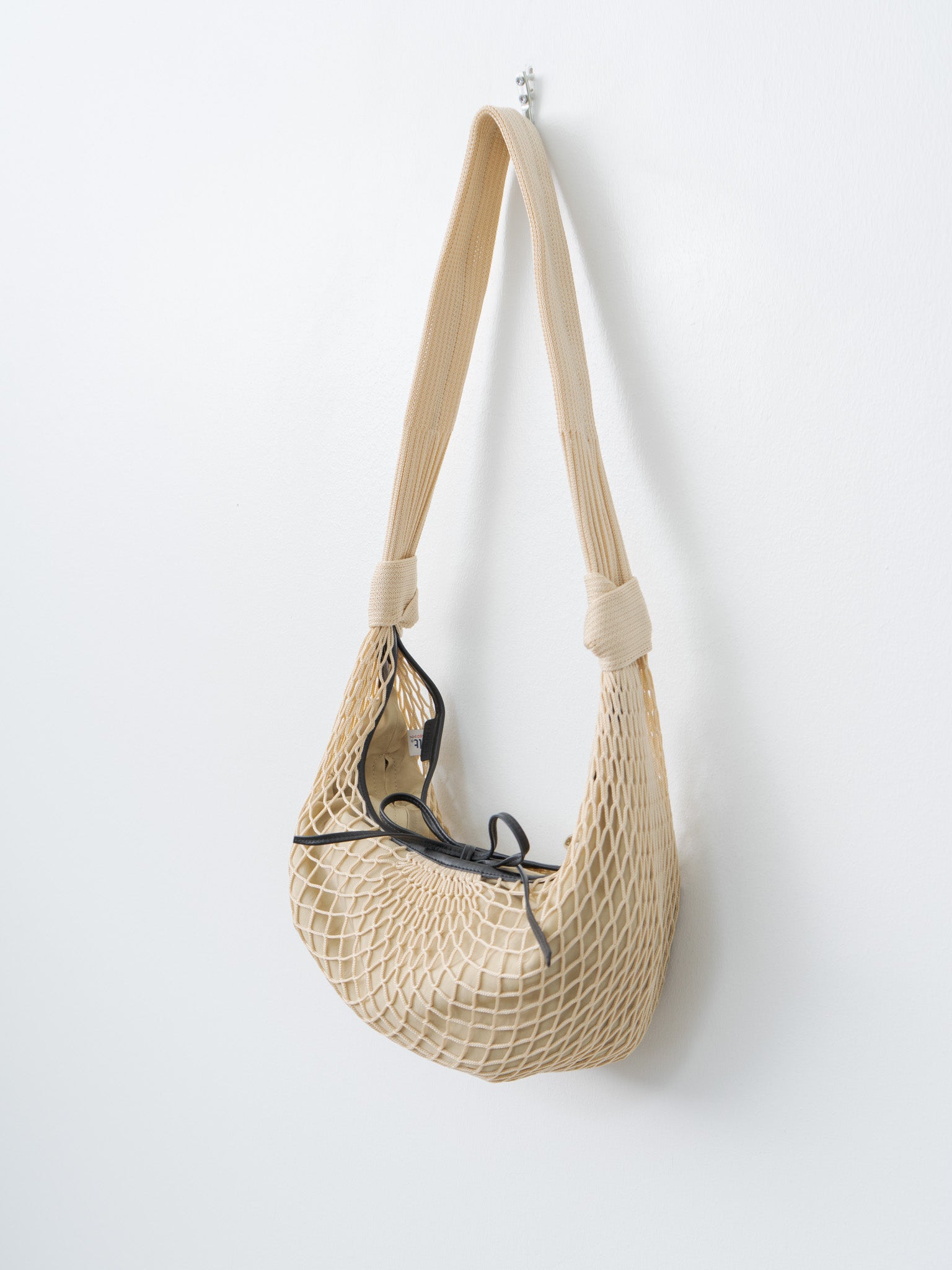 Namu Shop - Lemaire Croissant Filt Bag - Light Beige