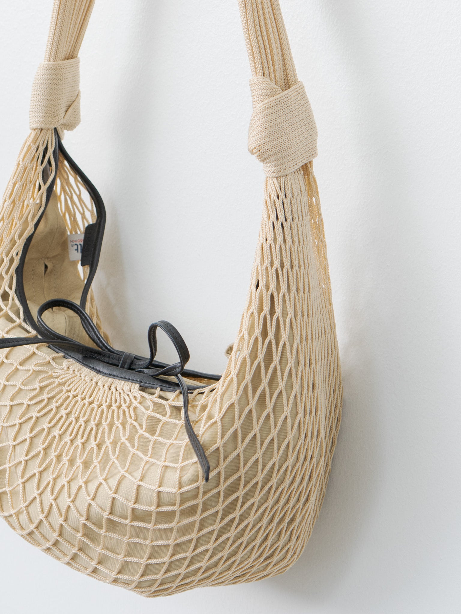 Namu Shop - Lemaire Croissant Filt Bag - Light Beige