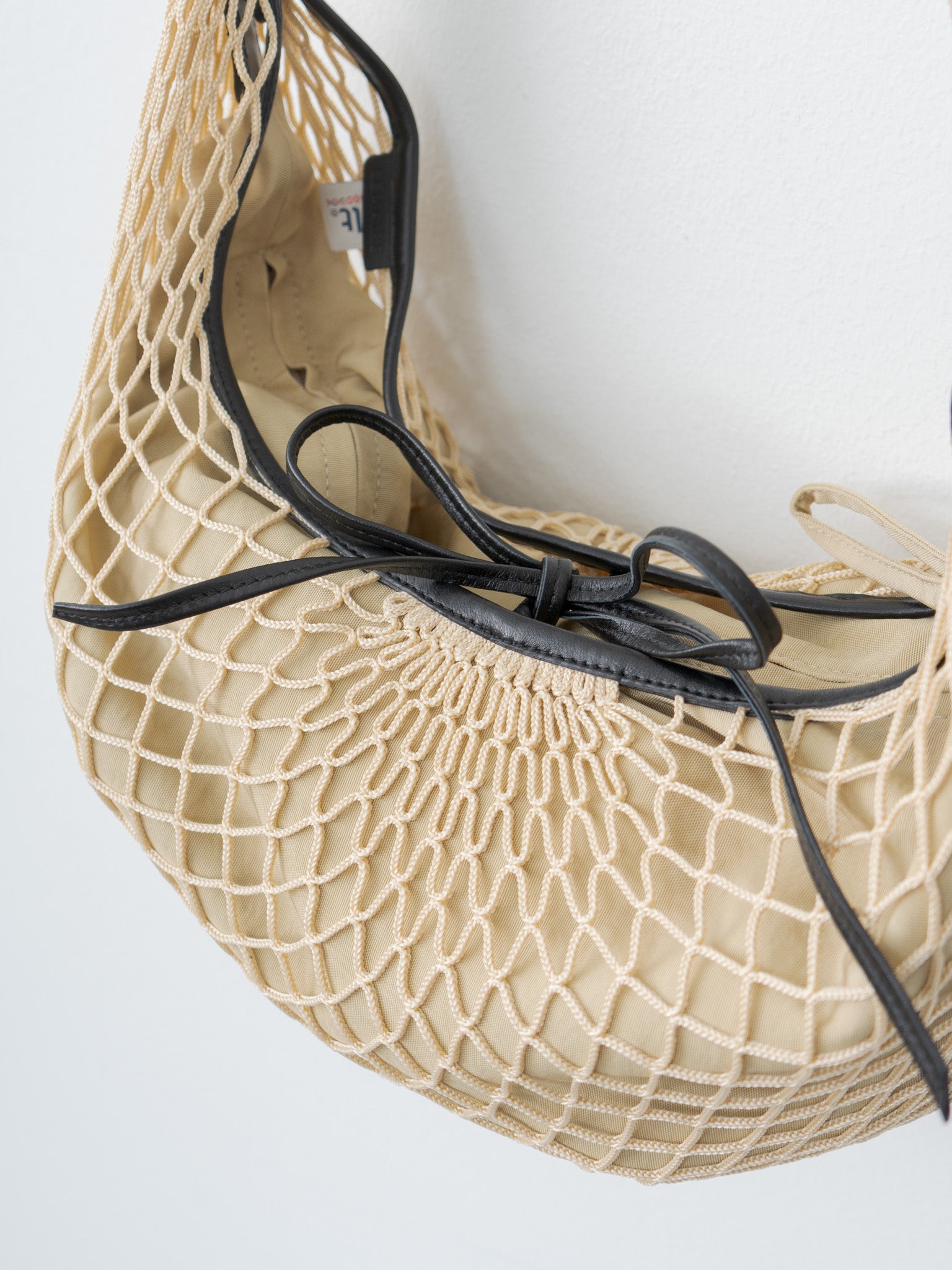 Namu Shop - Lemaire Croissant Filt Bag - Light Beige