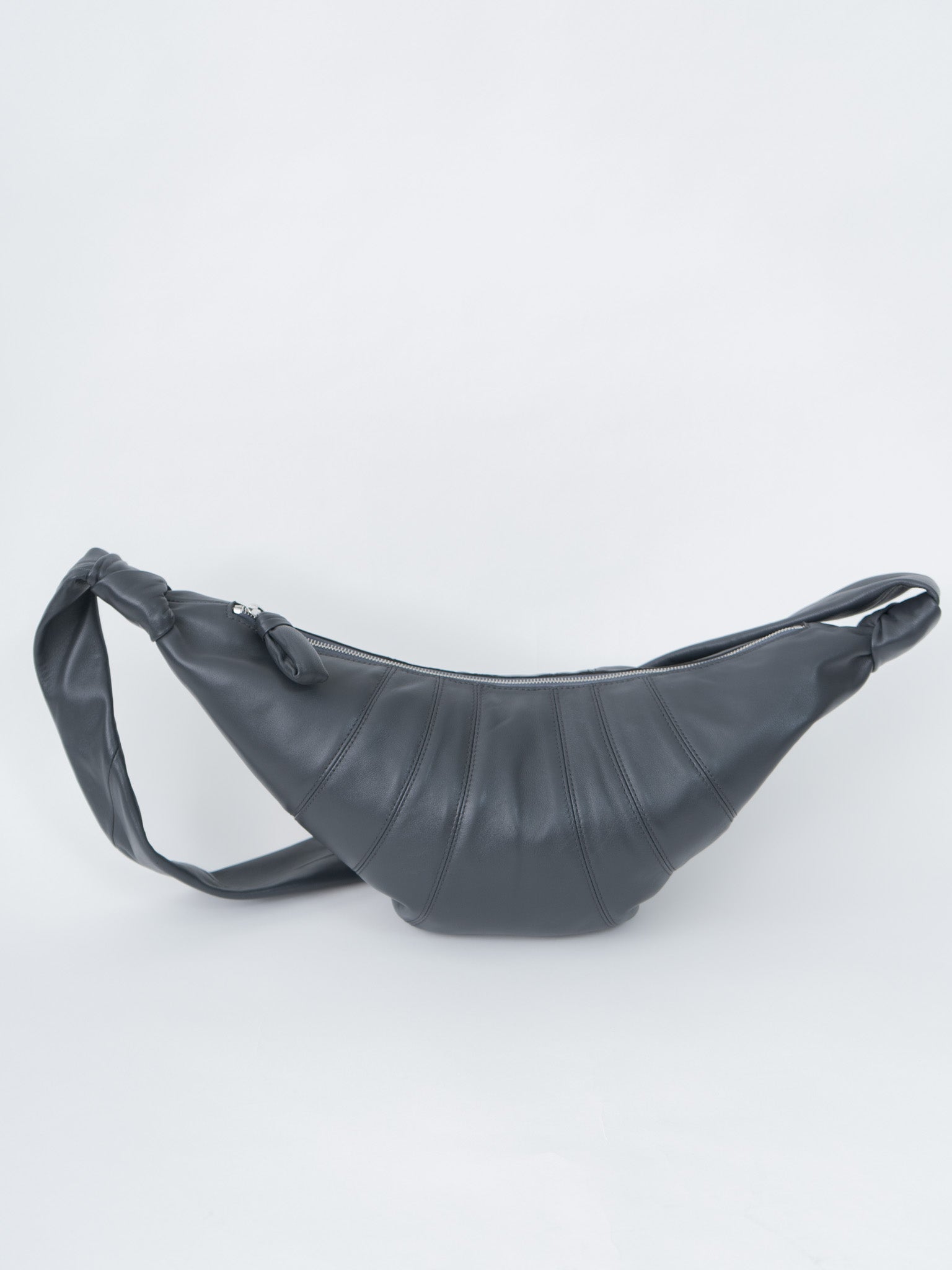 Namu Shop - Lemaire Medium Croissant Bag - Granite Blue