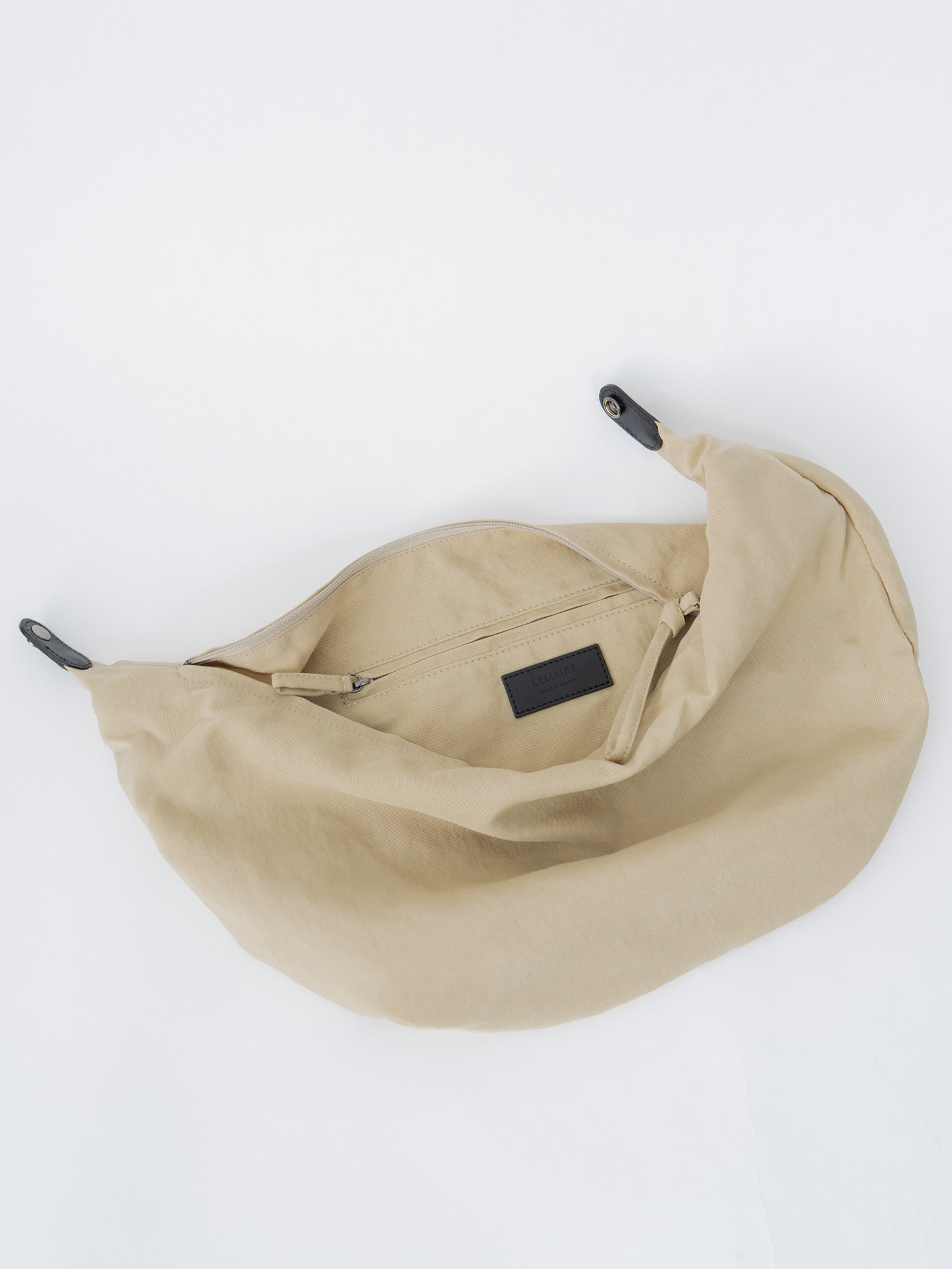 Namu Shop - Lemaire Croissant Filt Bag - Light Beige