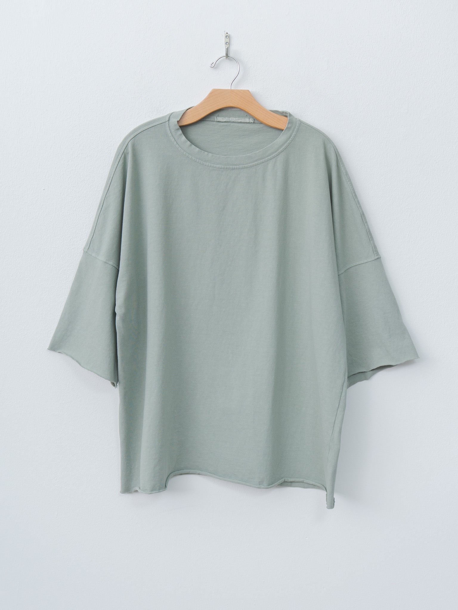 Namu Shop - Album di Famiglia Boxy Big T-Shirt HC - Sage