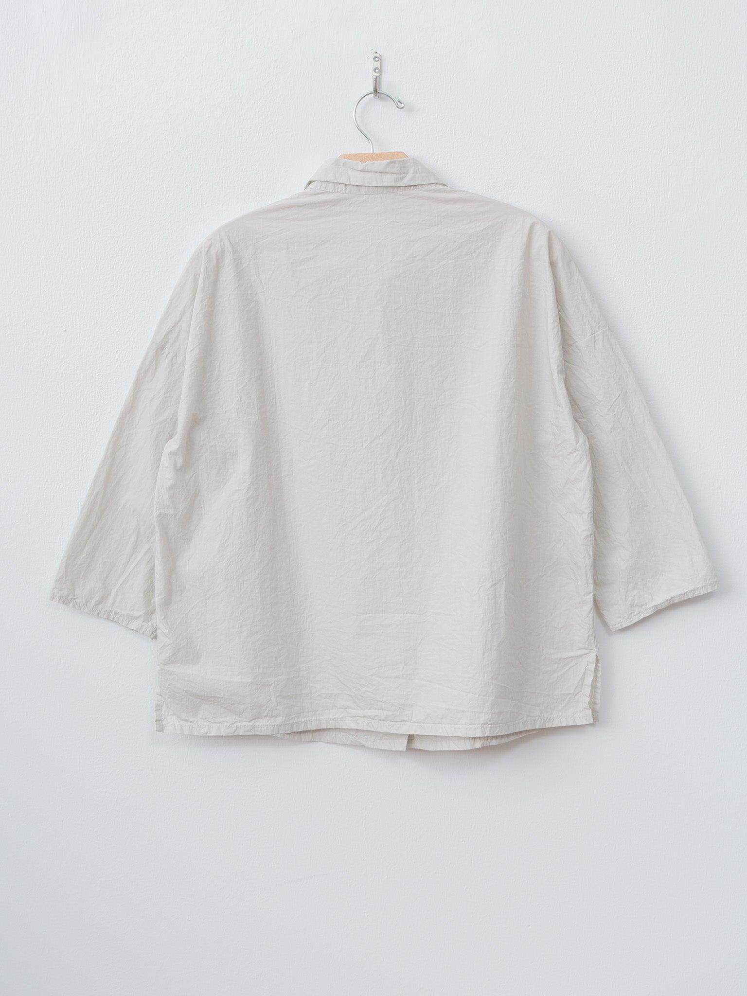 Namu Shop - Album di Famiglia Short Collar Shirt TC - Pebble