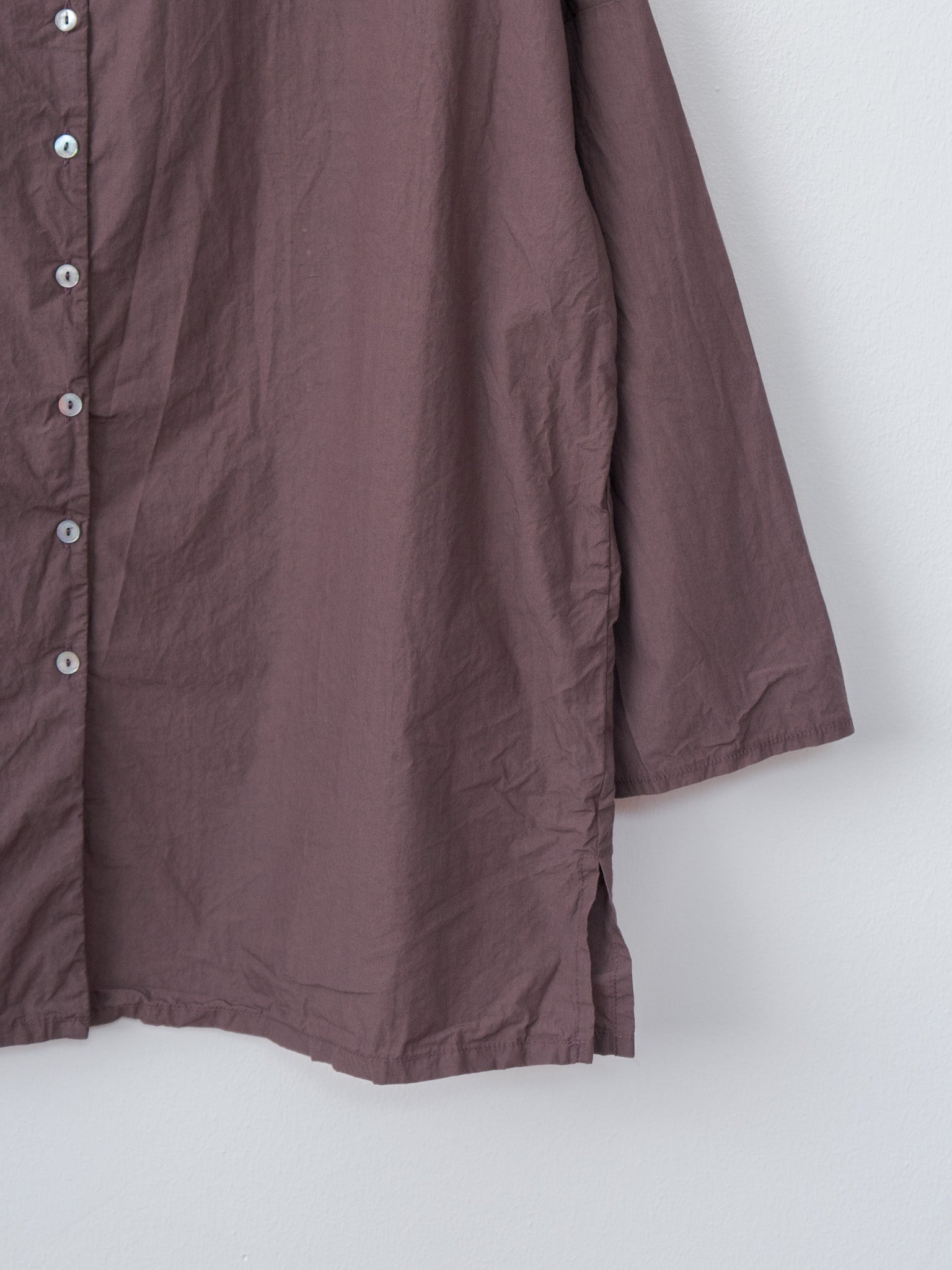 Namu Shop - Album di Famiglia Short Collar Shirt TC - Grape
