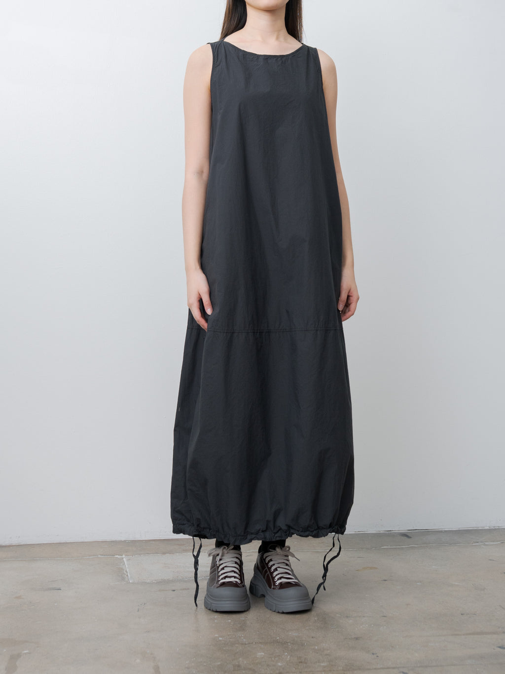 Namu Shop - Album di Famiglia Sleeveless Balloon Dress TC - Black