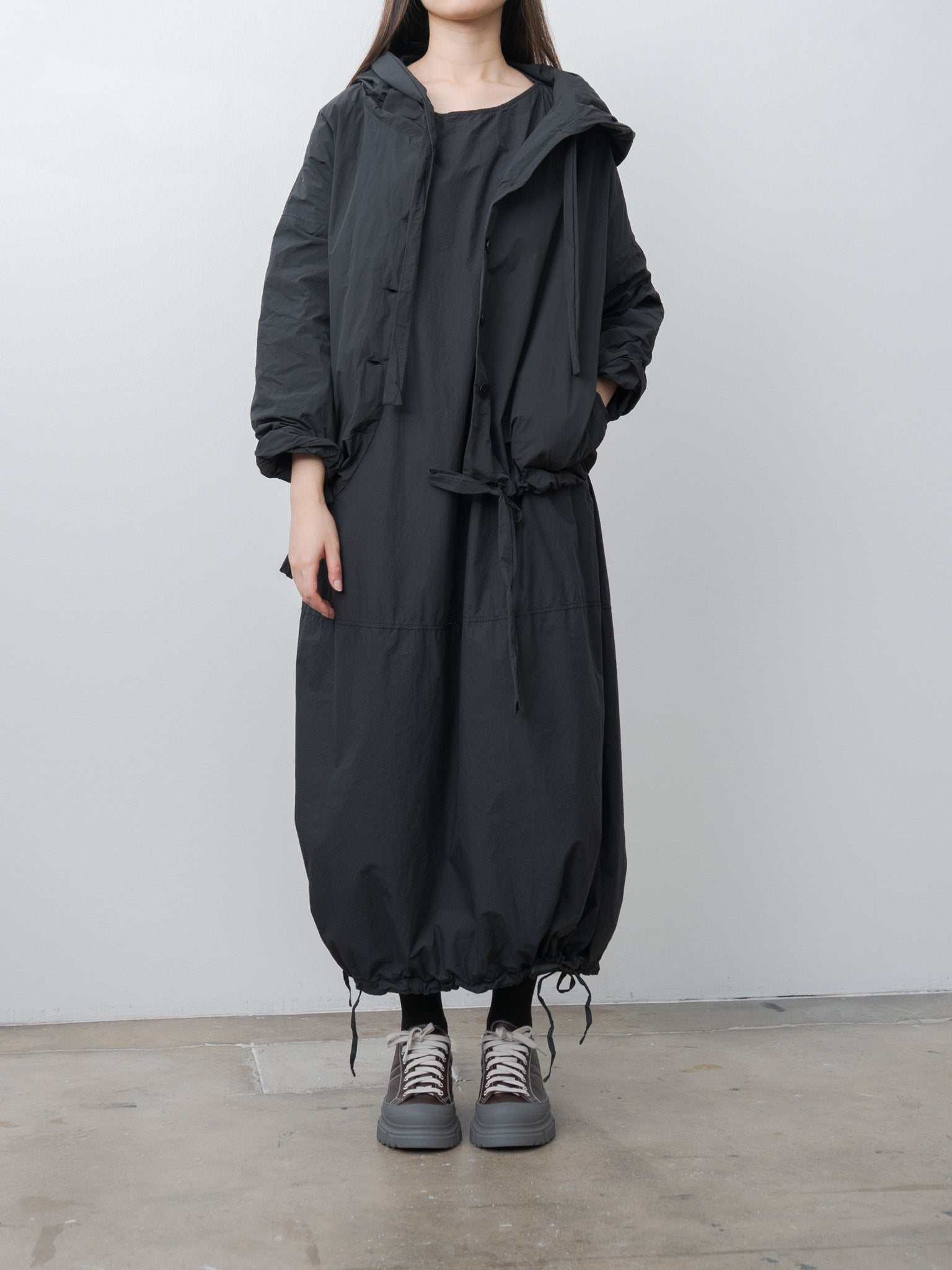 Namu Shop - Album di Famiglia Hooded Jacket N - Black