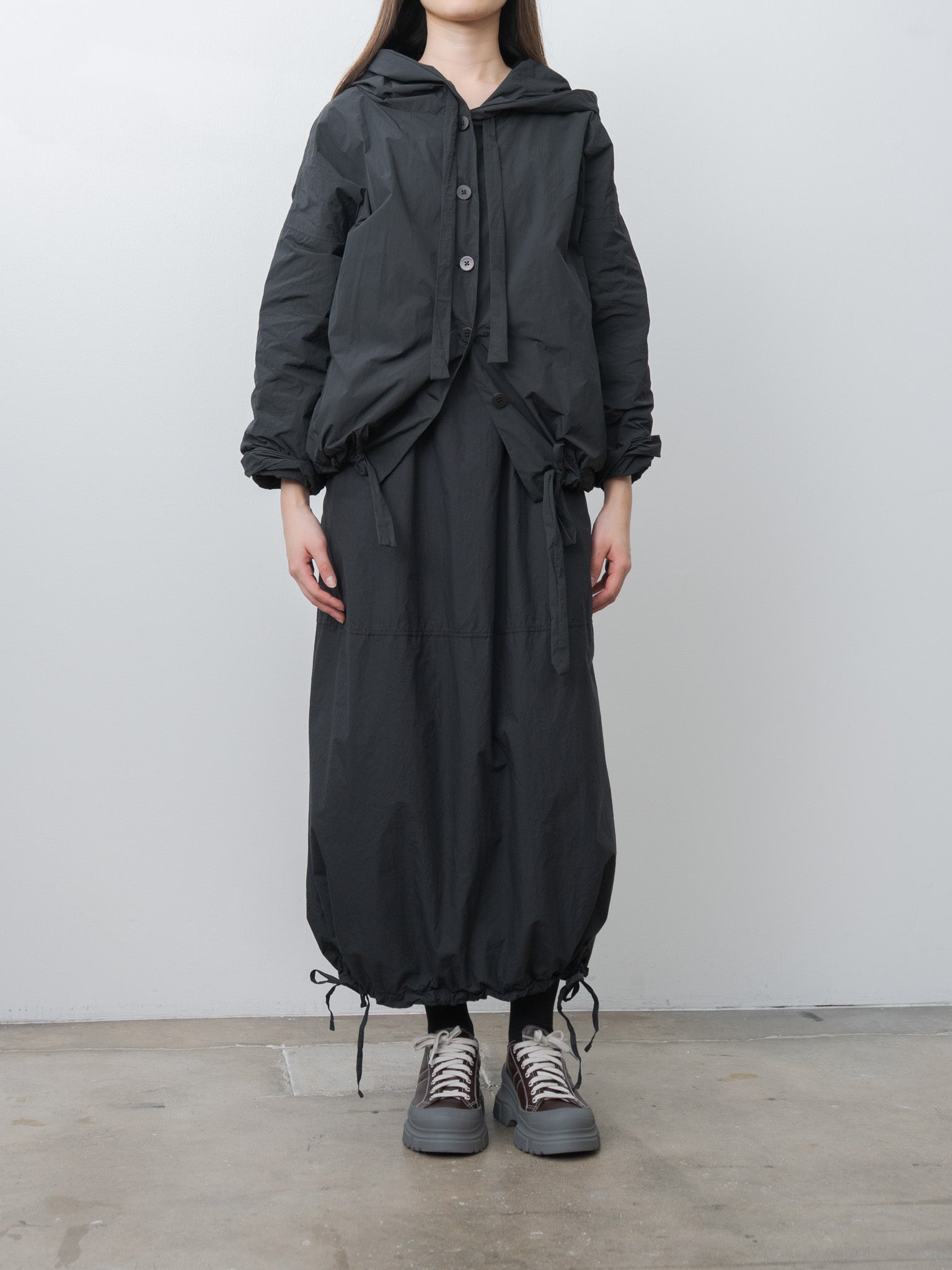 Namu Shop - Album di Famiglia Sleeveless Balloon Dress TC - Black