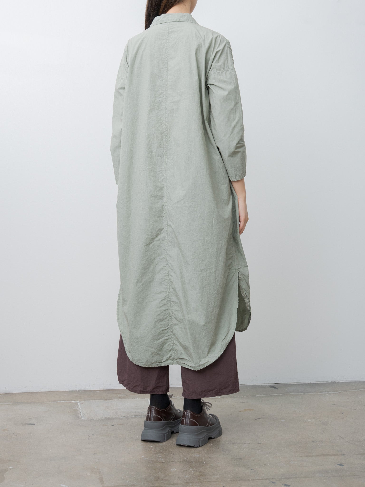 Namu Shop - Album di Famiglia Long Shirt Dress TC - Sage