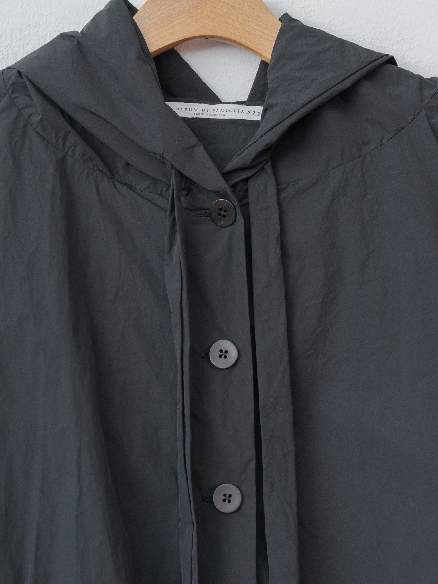 Namu Shop - Album di Famiglia Hooded Jacket N - Black