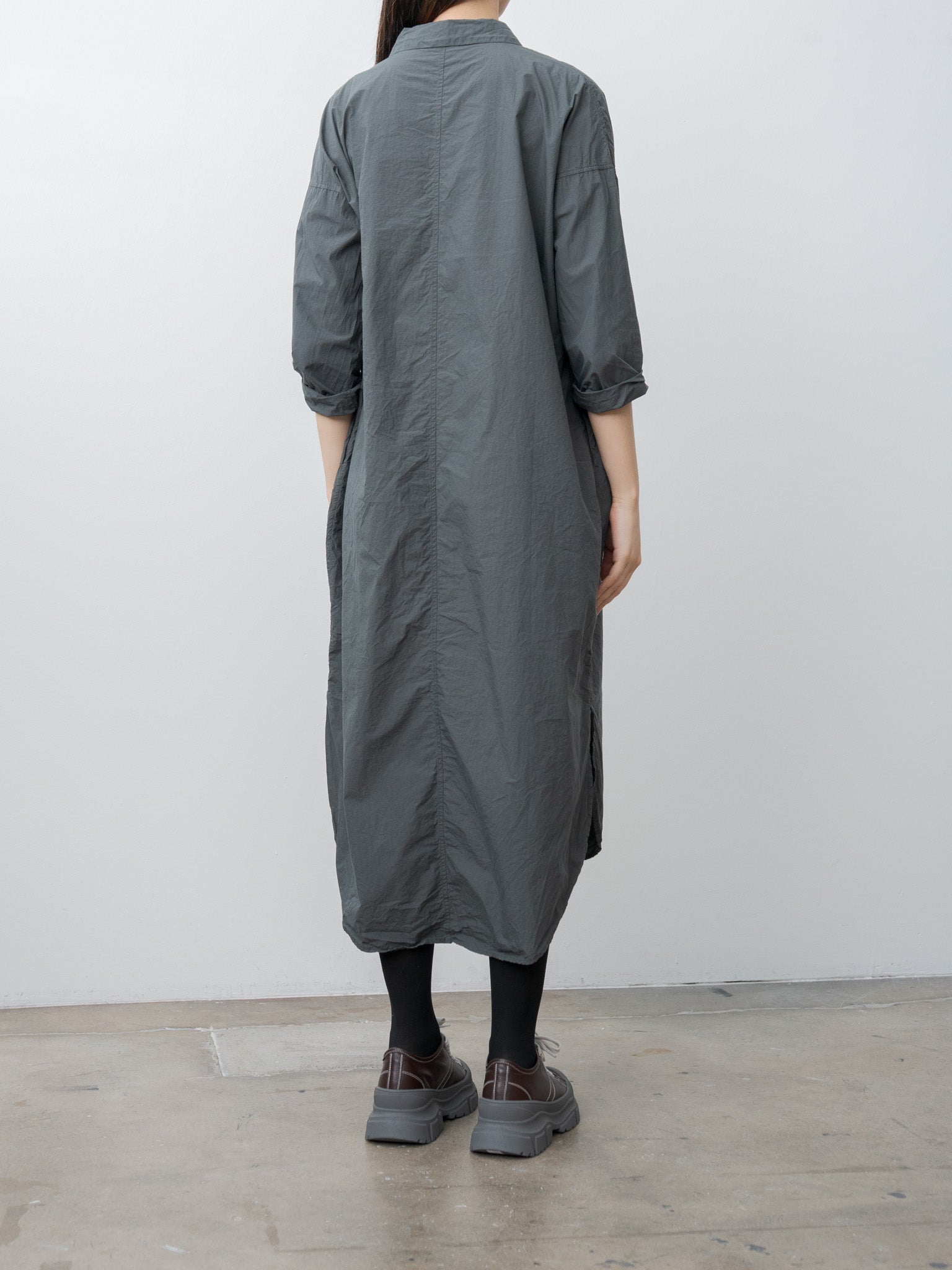 Namu Shop - Album di Famiglia Long Shirt Dress TC - Thyme