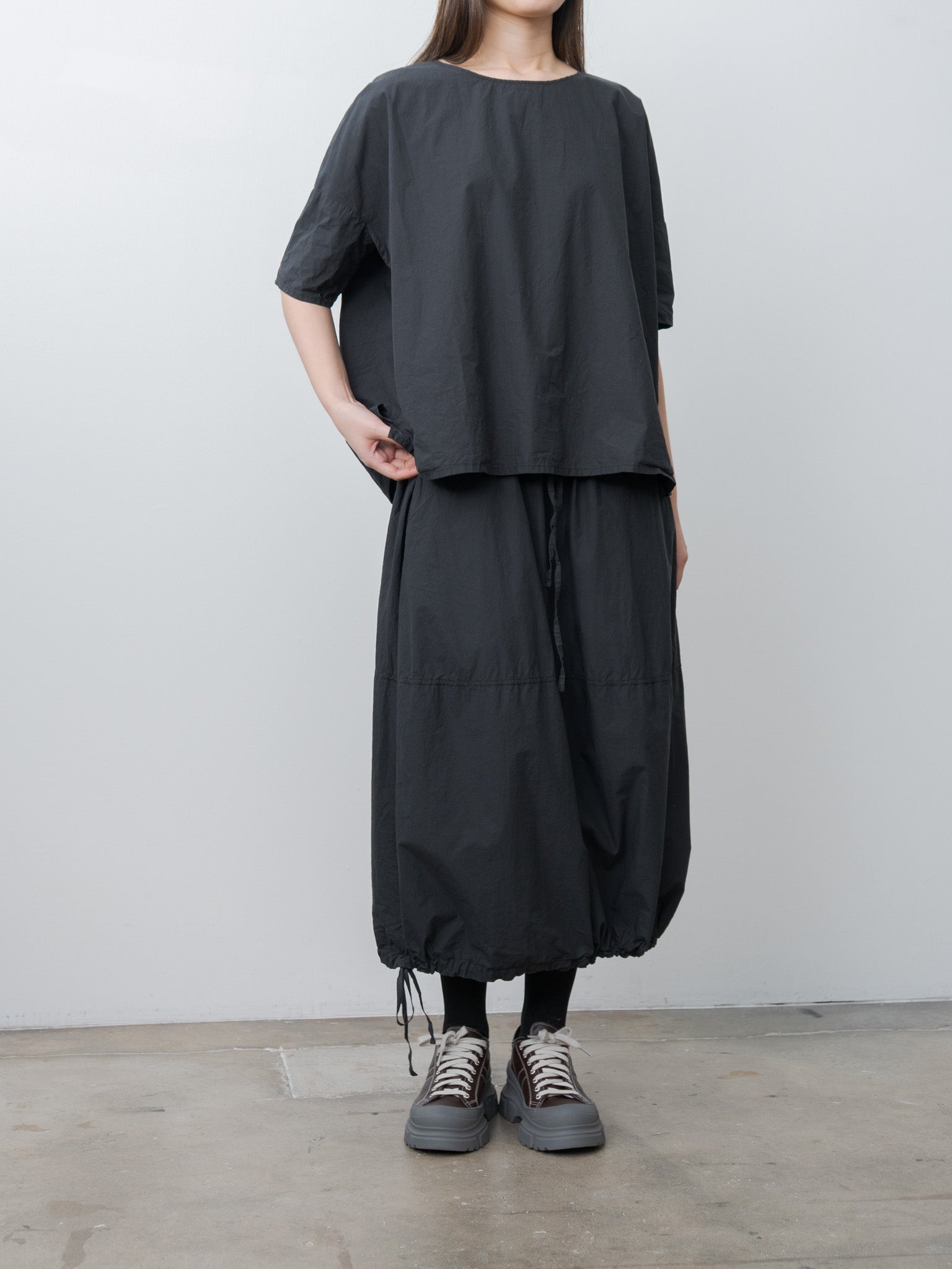 Namu Shop - Album di Famiglia Balloon Skirt TC - Black