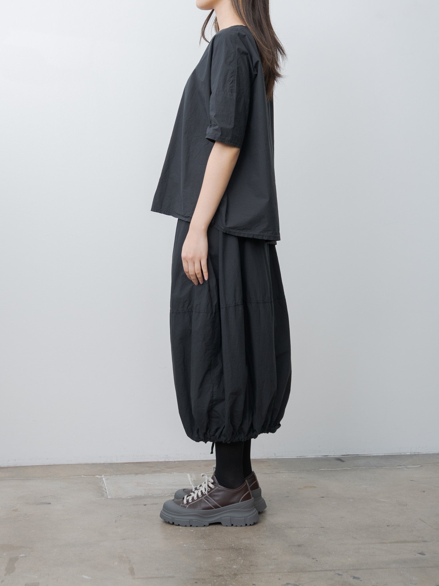 Namu Shop - Album di Famiglia Balloon Skirt TC - Black