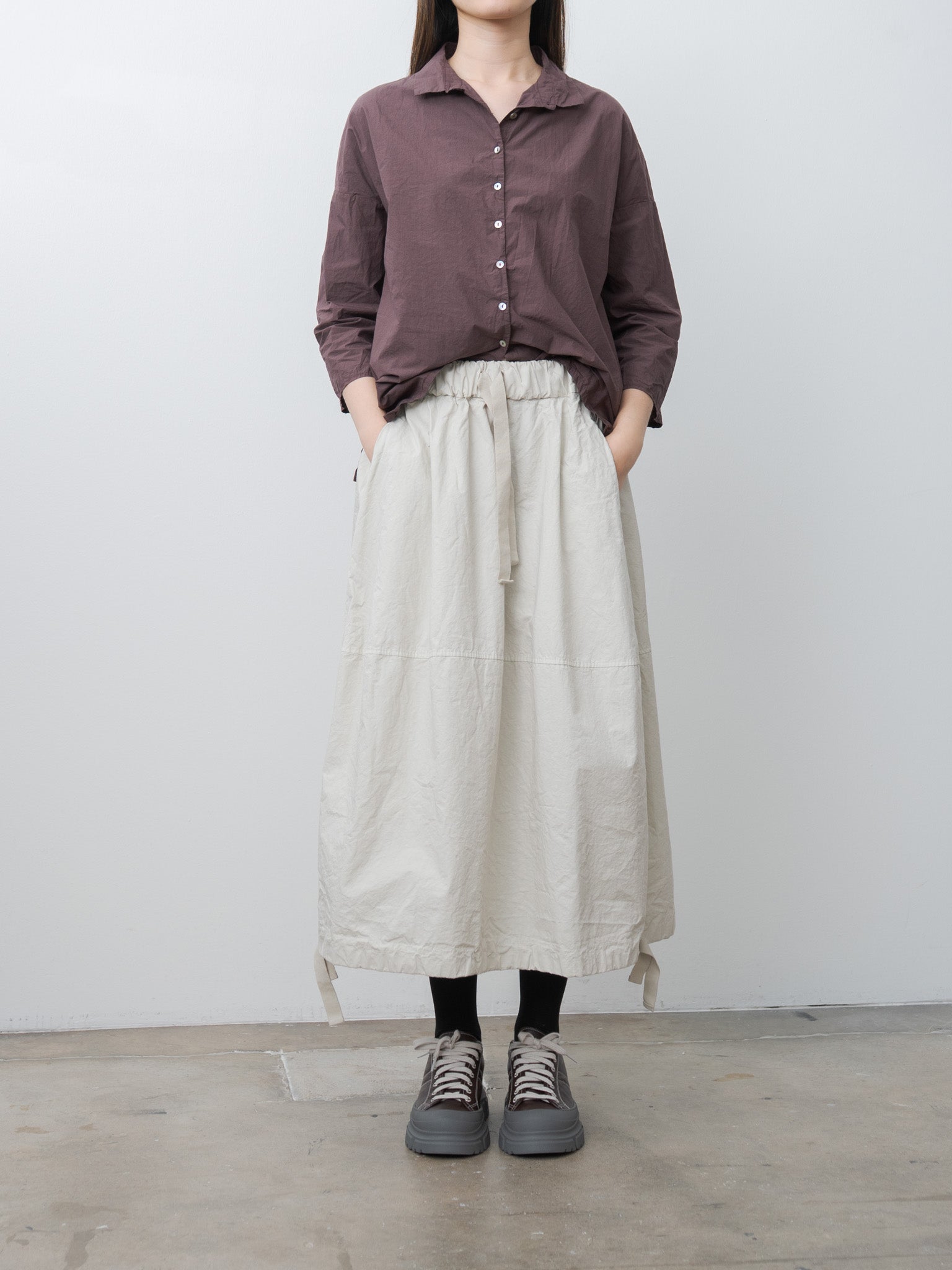 Namu Shop - Album di Famiglia Balloon Skirt CC - Pebble