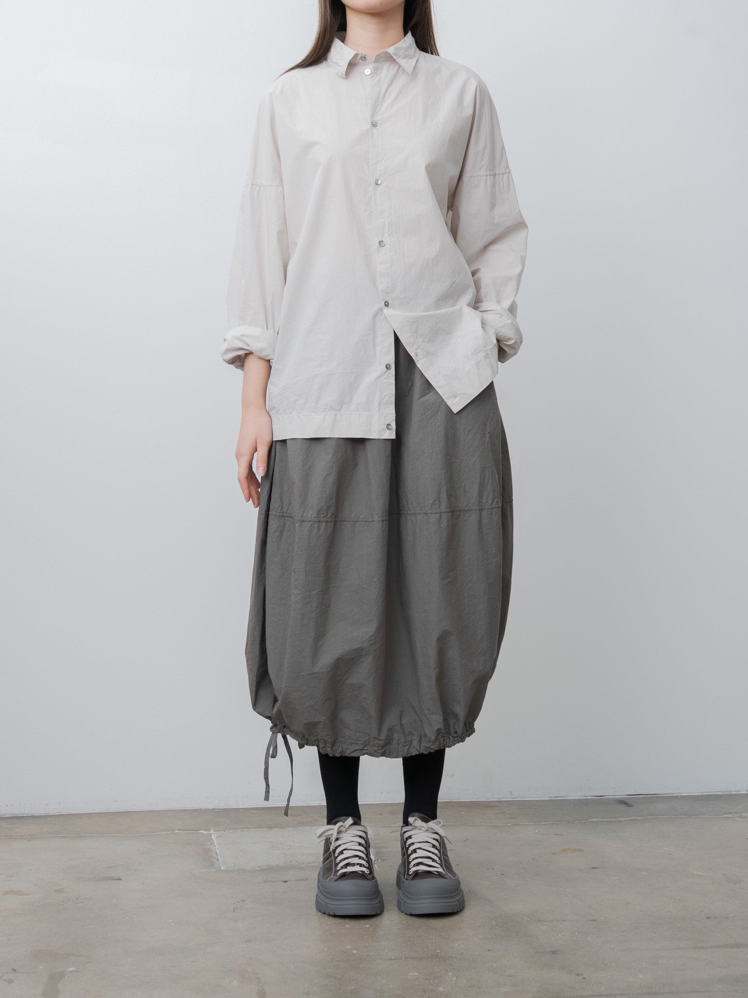 Namu Shop - Album di Famiglia Balloon Skirt TC - Anthracite