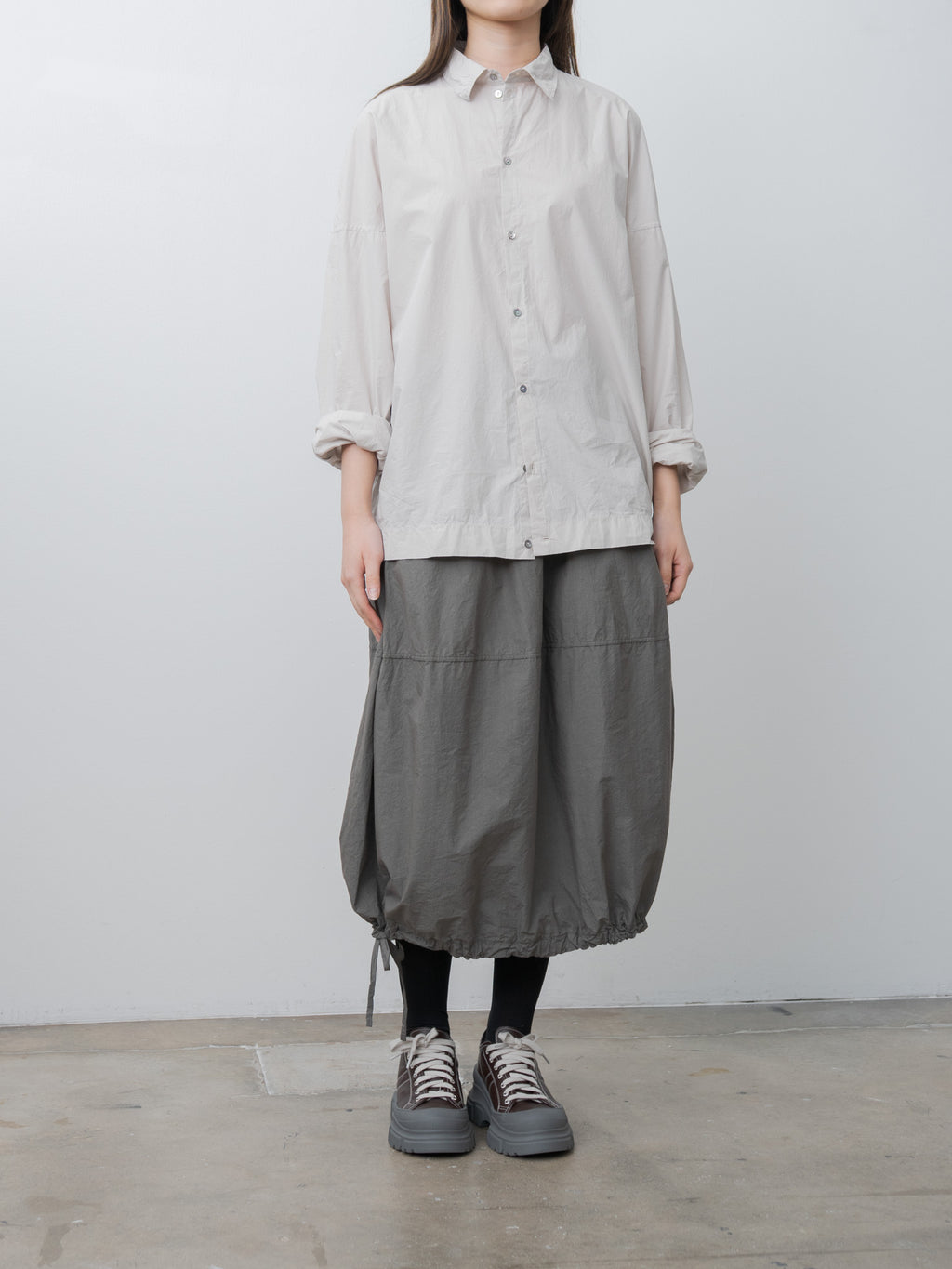 Namu Shop - Album di Famiglia Balloon Skirt TC - Anthracite