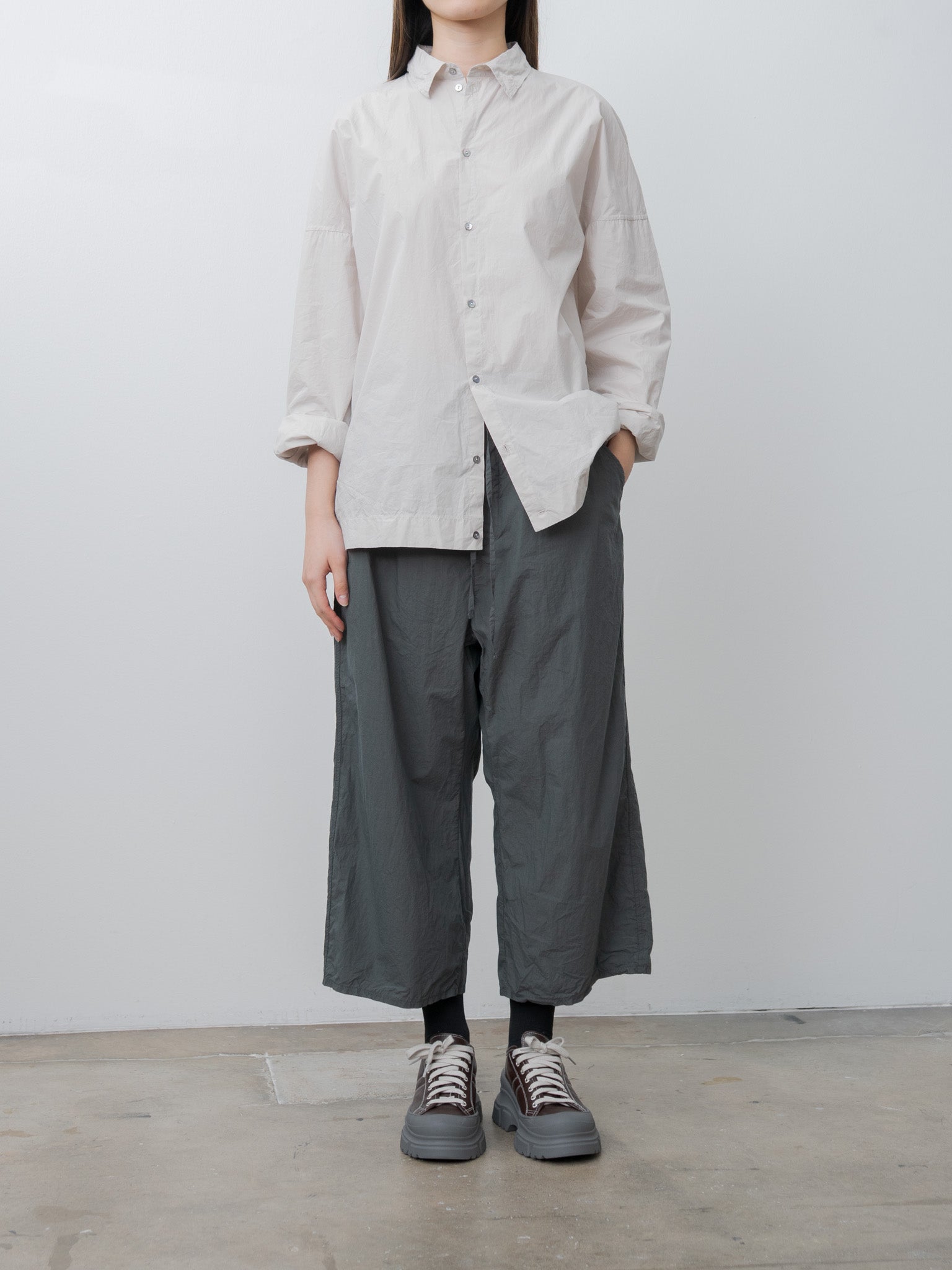 Namu Shop - Album di Famiglia W&S Trousers TC - Thyme