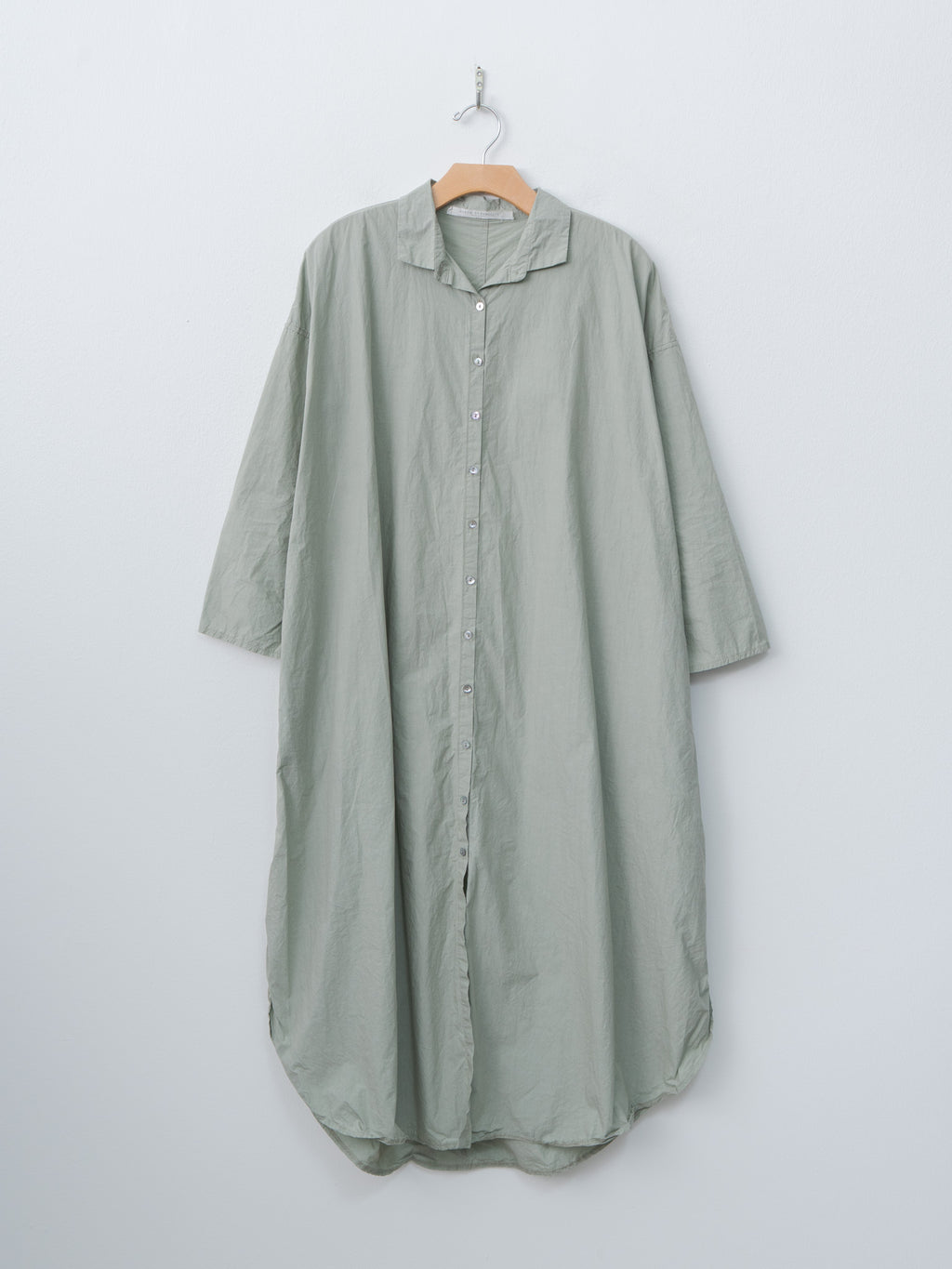 Namu Shop - Album di Famiglia Long Shirt Dress TC - Sage