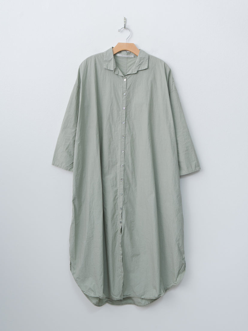 Namu Shop - Album di Famiglia Long Shirt Dress TC - Sage