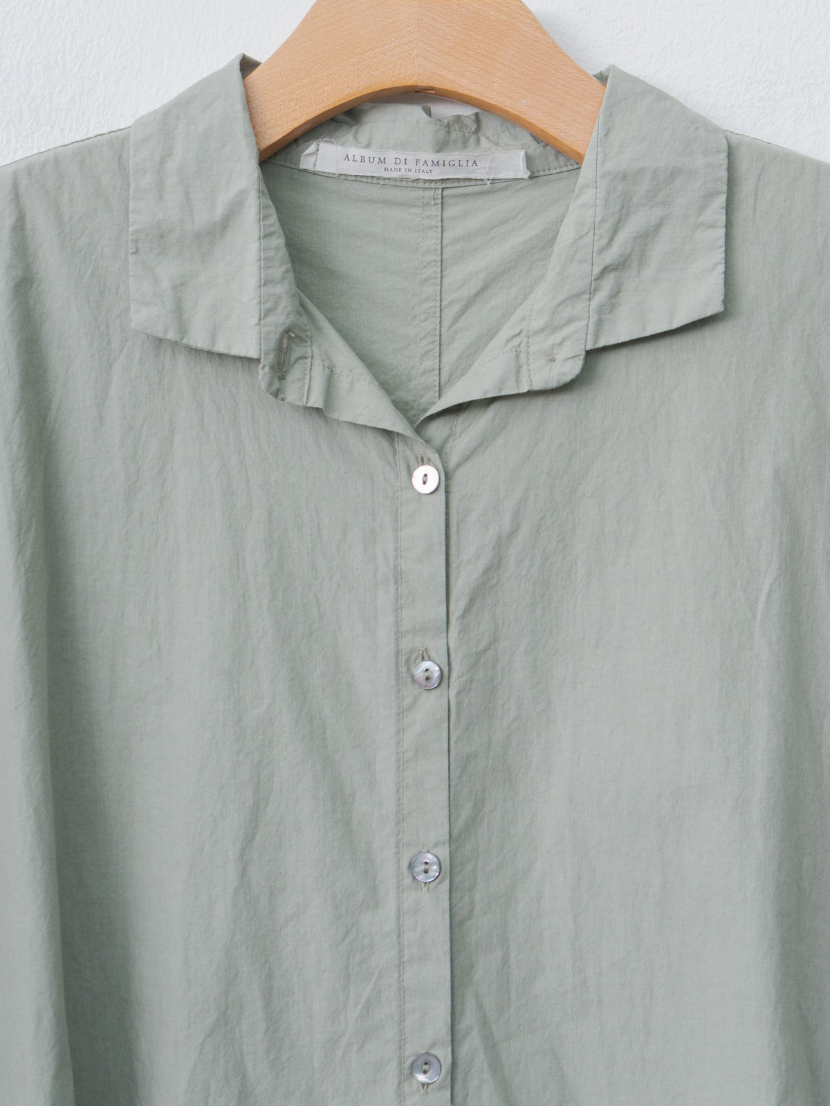 Namu Shop - Album di Famiglia Long Shirt Dress TC - Sage