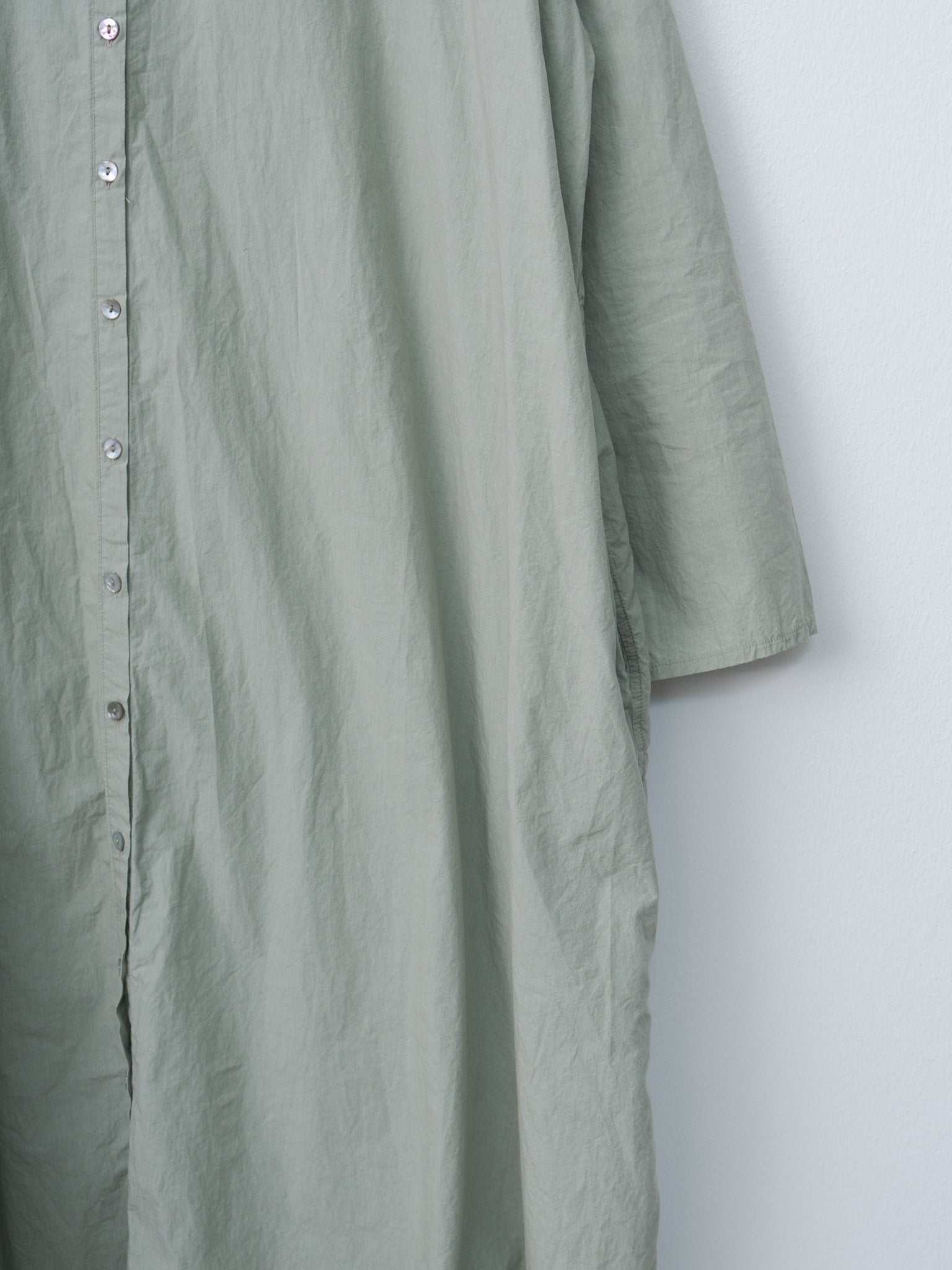 Namu Shop - Album di Famiglia Long Shirt Dress TC - Sage