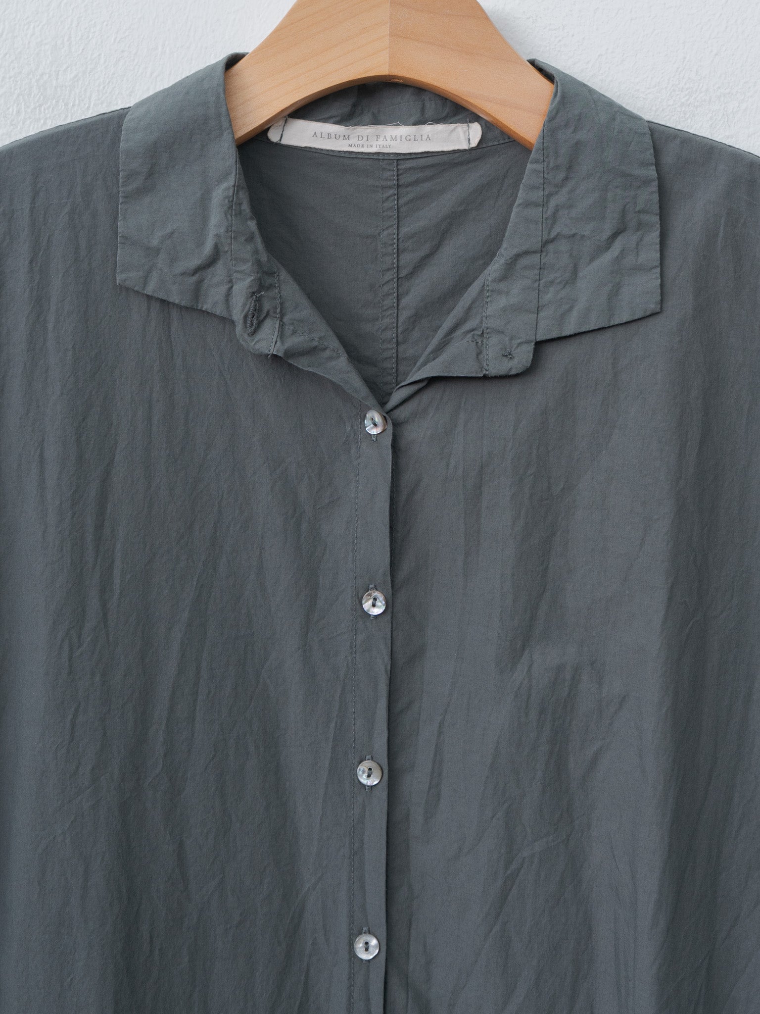 Namu Shop - Album di Famiglia Long Shirt Dress TC - Thyme