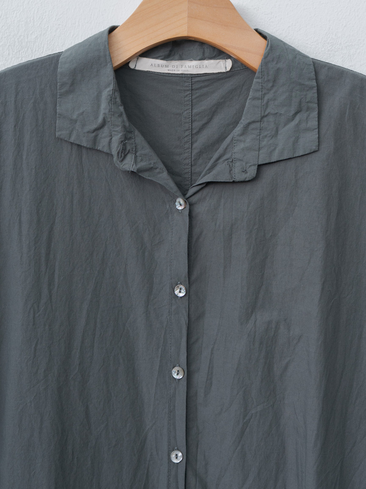 Namu Shop - Album di Famiglia Long Shirt Dress TC - Thyme