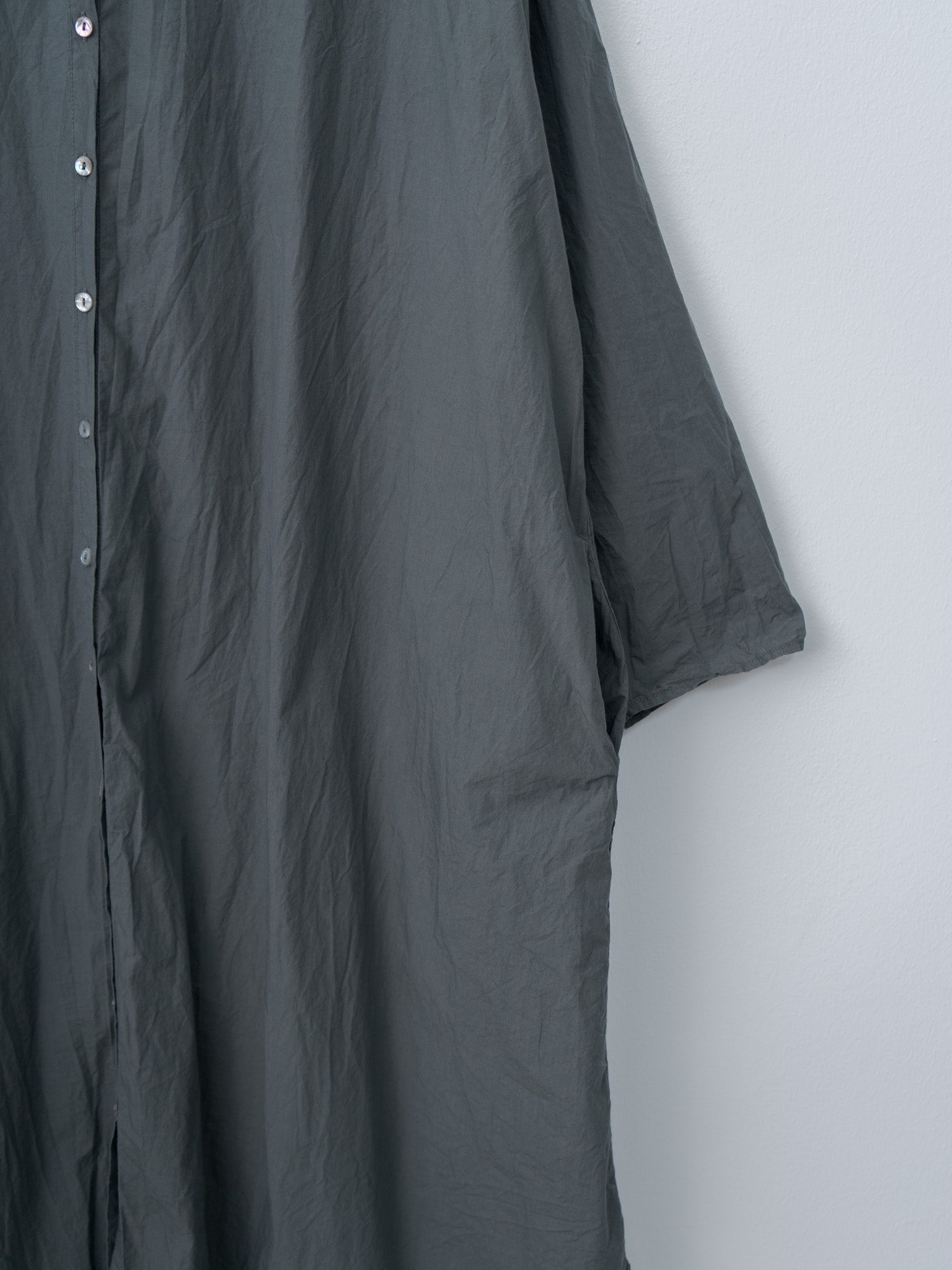 Namu Shop - Album di Famiglia Long Shirt Dress TC - Thyme