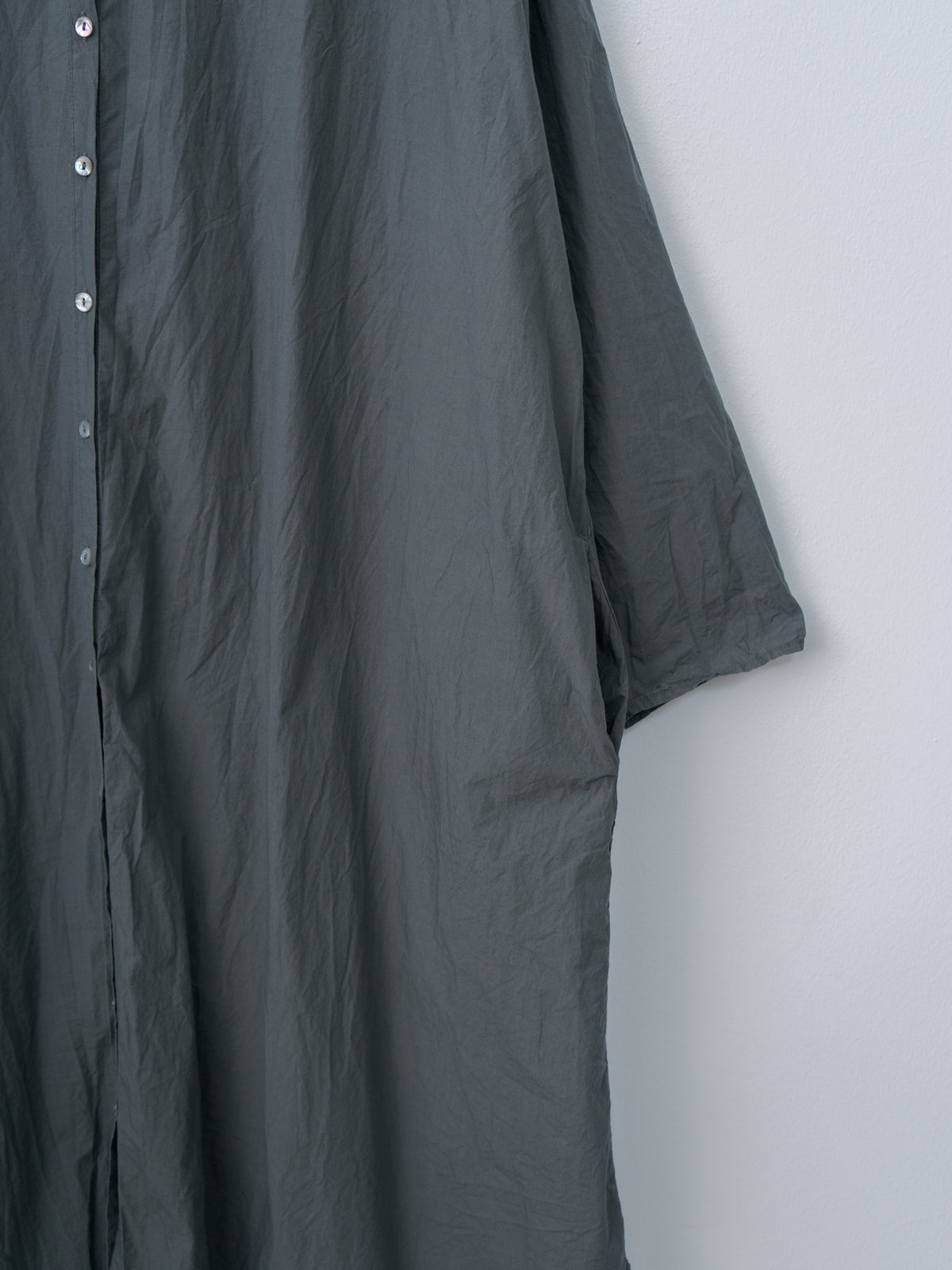 Namu Shop - Album di Famiglia Long Shirt Dress TC - Thyme