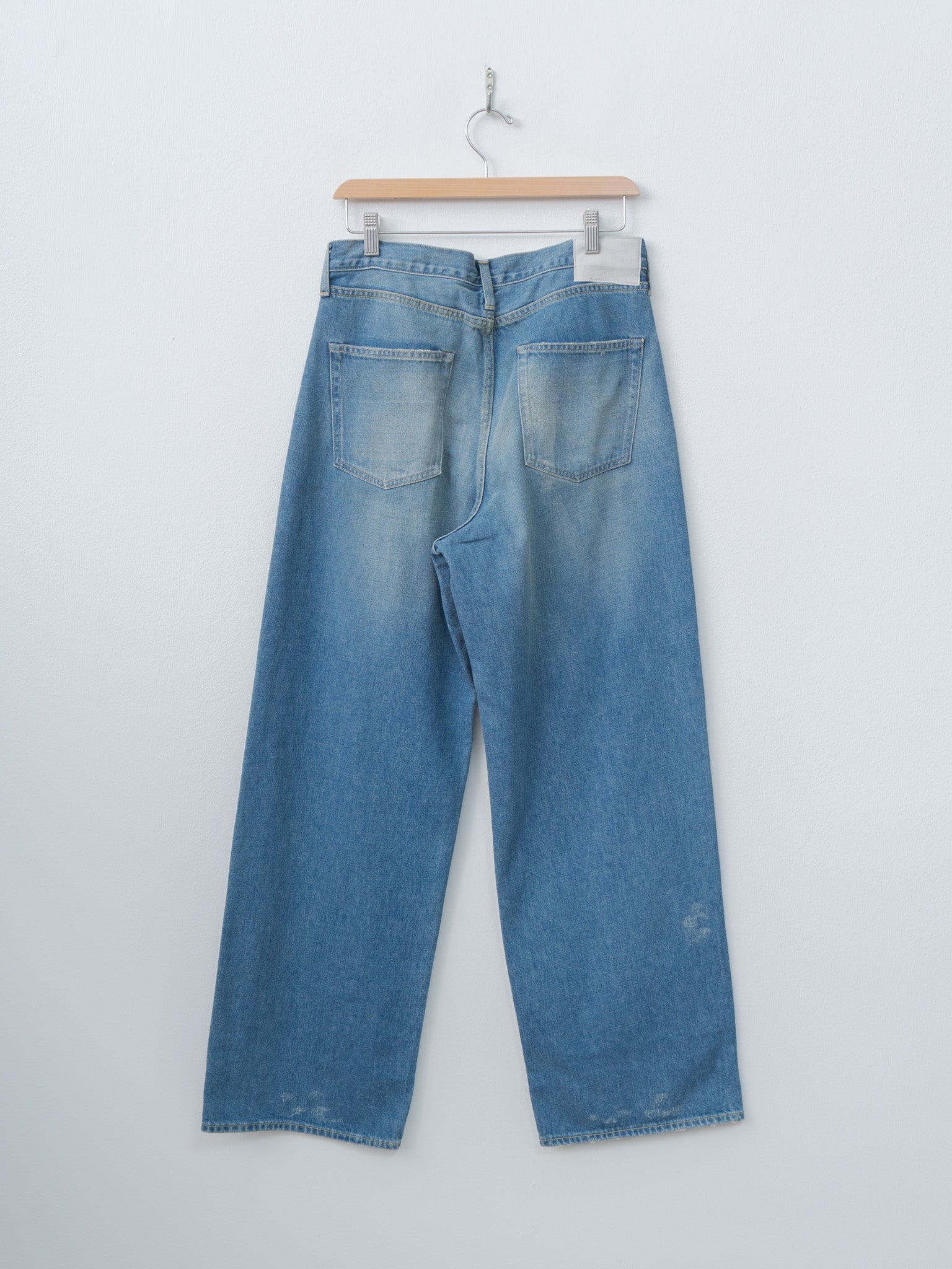 Namu Shop - ssstein Loose Denim Jeans - Indigo