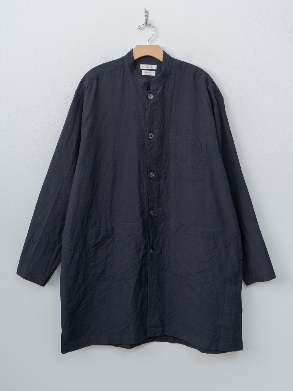 Namu Shop - Fujito Shirt Coat - Dark Navy