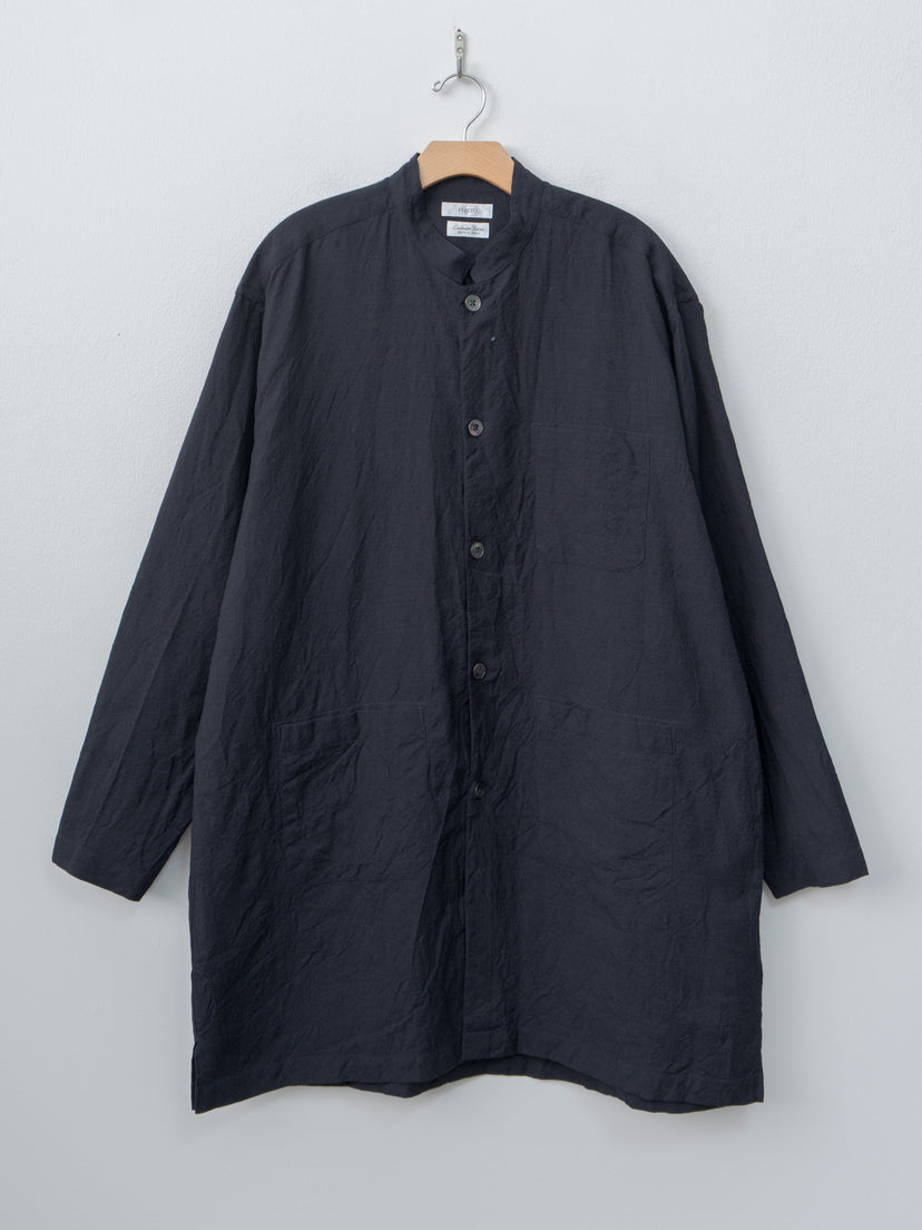 Namu Shop - Fujito Shirt Coat - Dark Navy