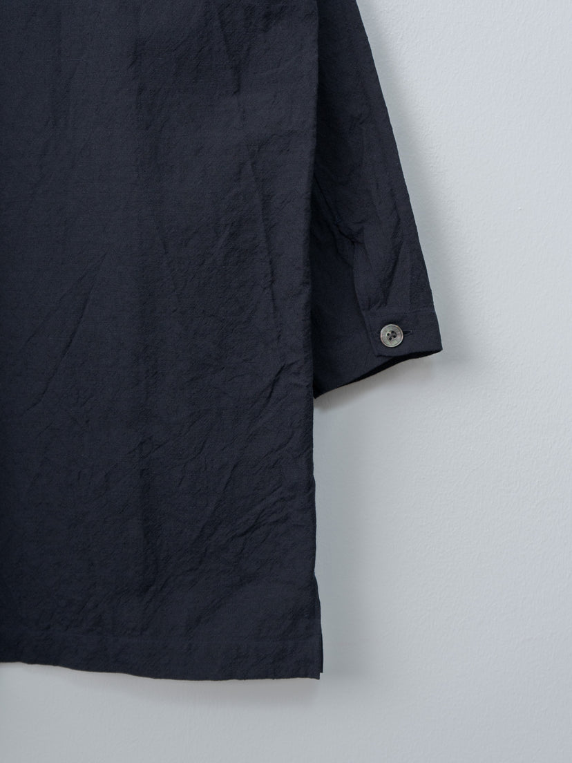 Namu Shop - Fujito Shirt Coat - Dark Navy