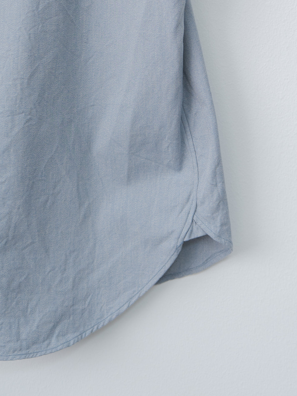 Namu Shop - Fujito S/S Fatigue Shirt - Mix Blue