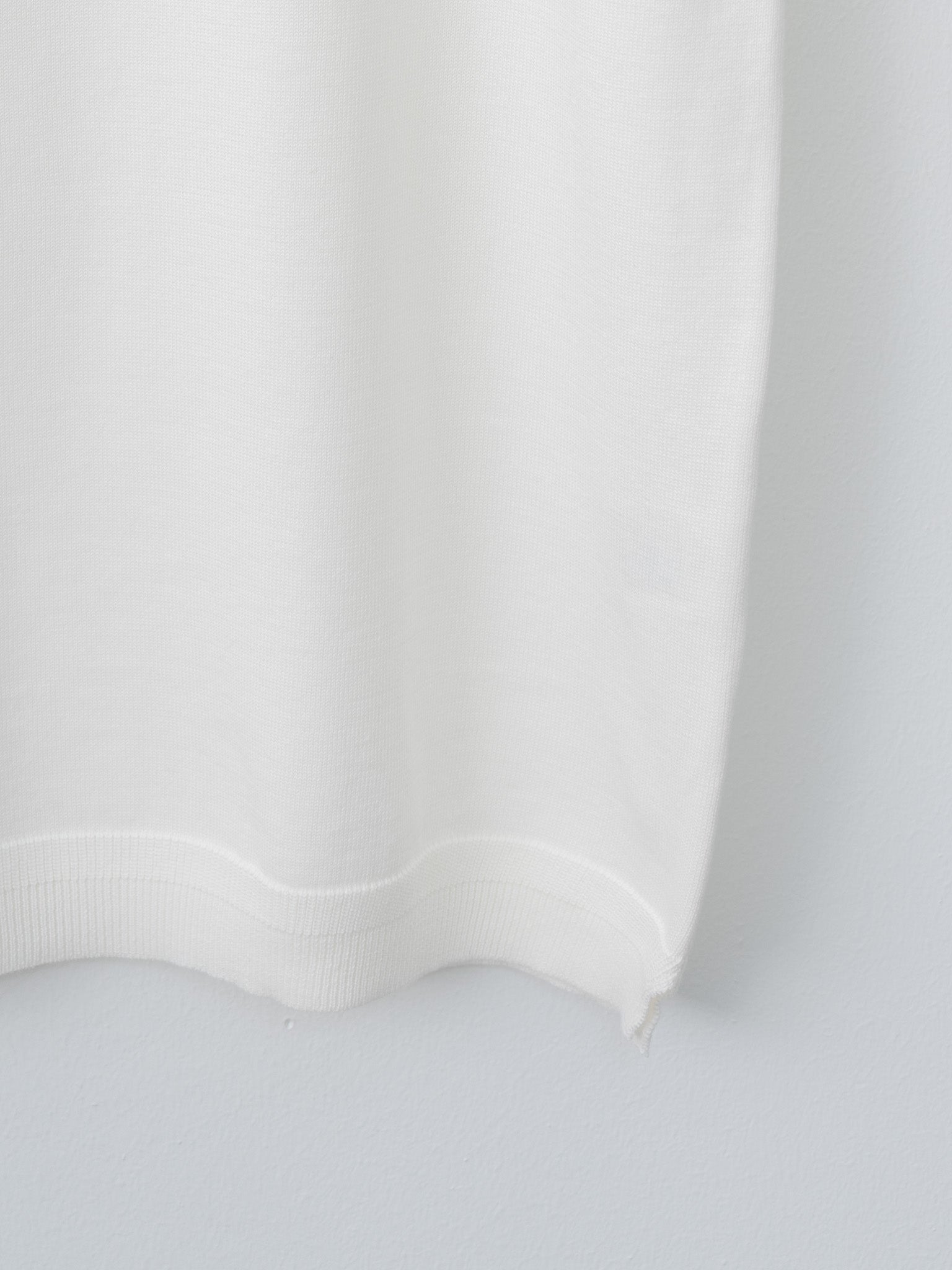 Namu Shop - Fujito C/N Knit T-Shirt - White