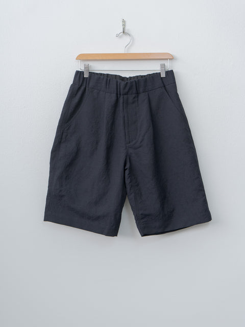 Namu Shop - Fujito Wide Easy Shorts - Dark Navy