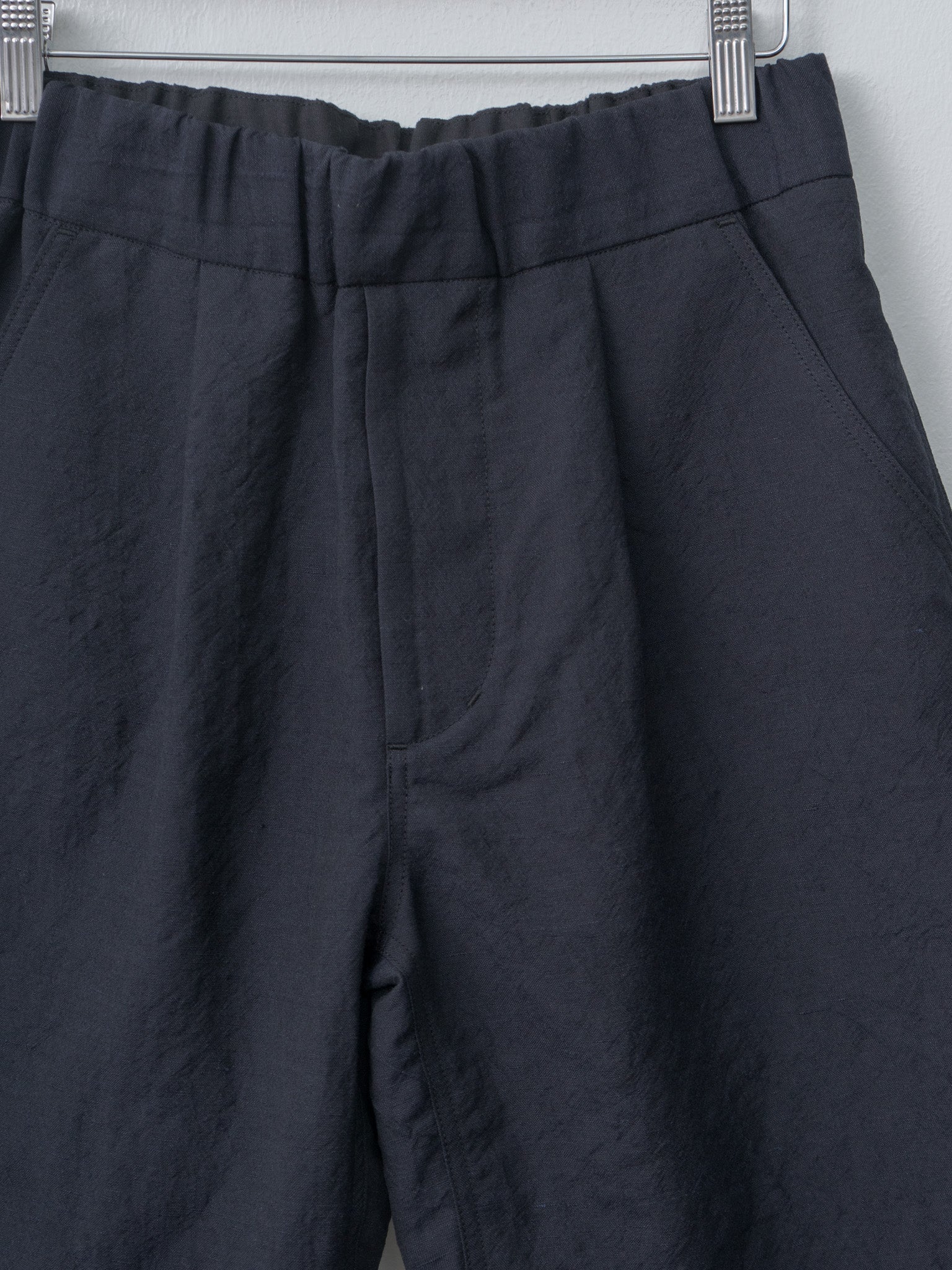 Namu Shop - Fujito Wide Easy Shorts - Dark Navy