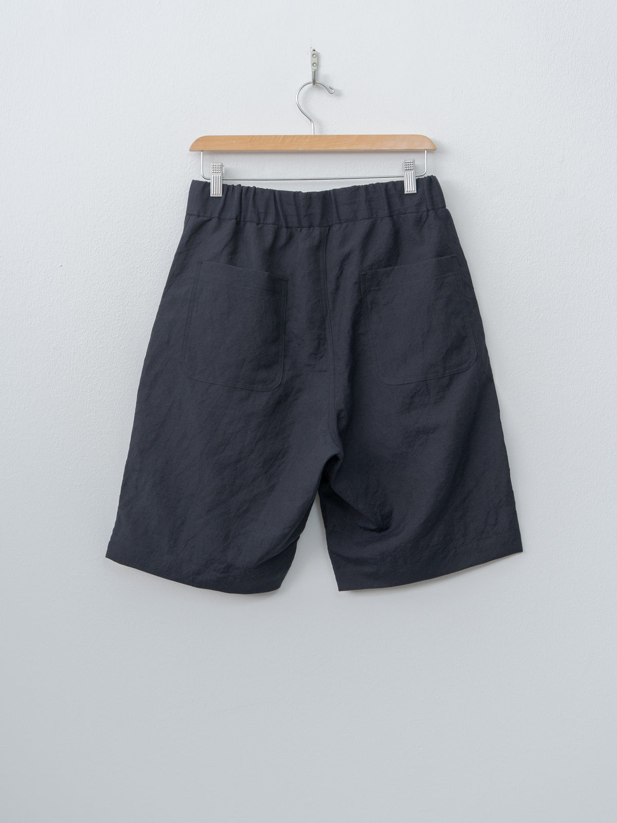 Namu Shop - Fujito Wide Easy Shorts - Dark Navy