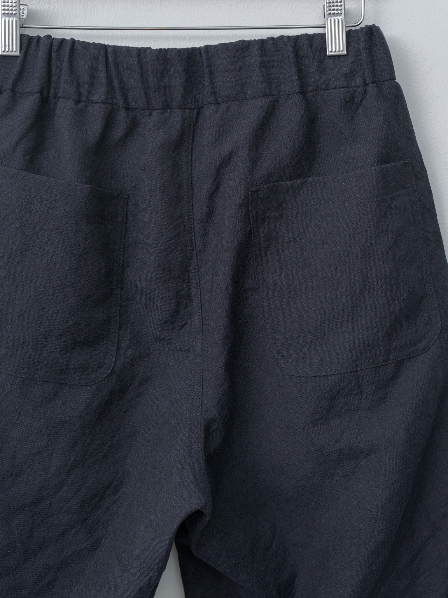 Namu Shop - Fujito Wide Easy Shorts - Dark Navy