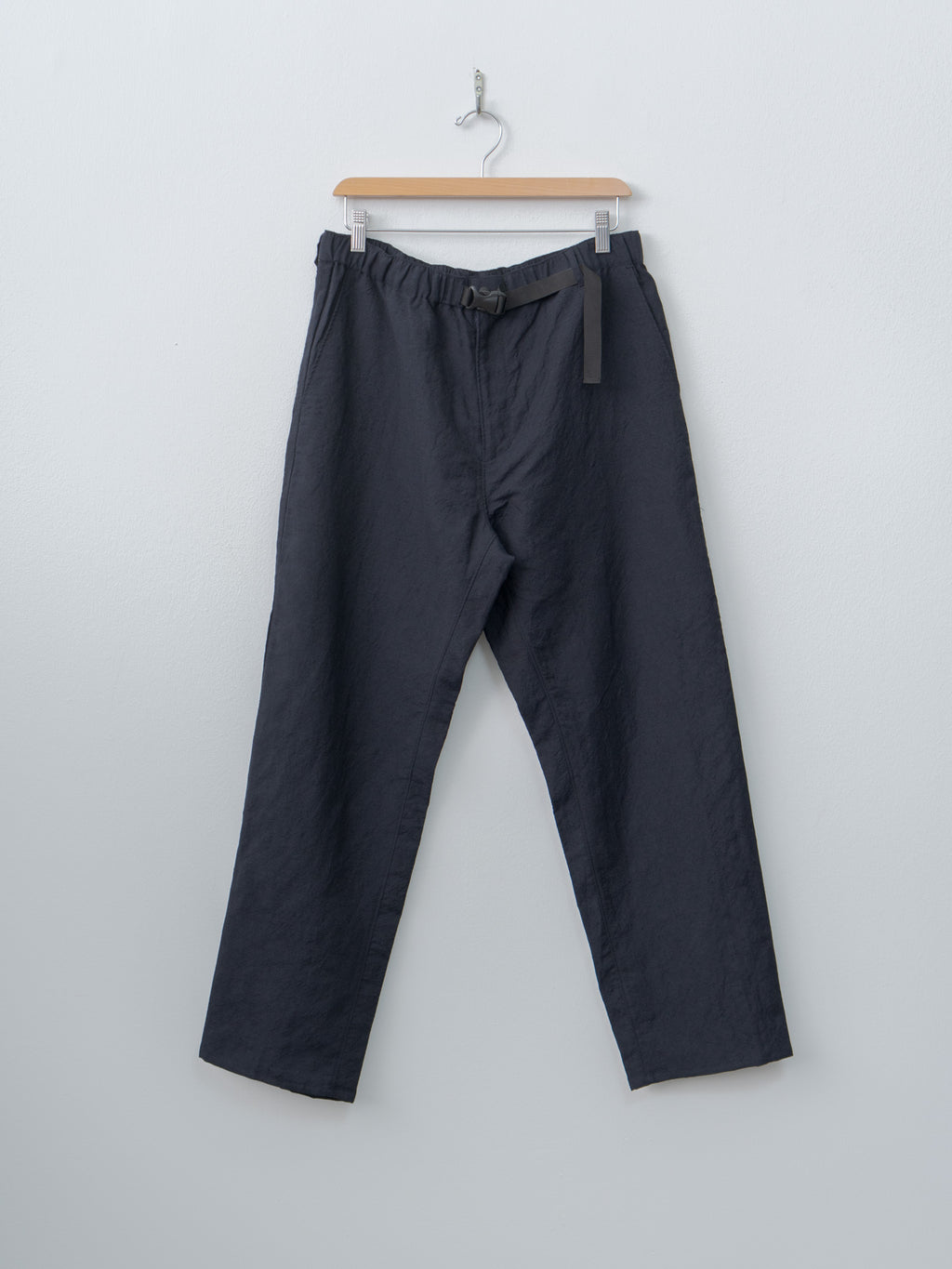 Namu Shop - Fujito N.O.Un Beltless Pants - Dark Navy